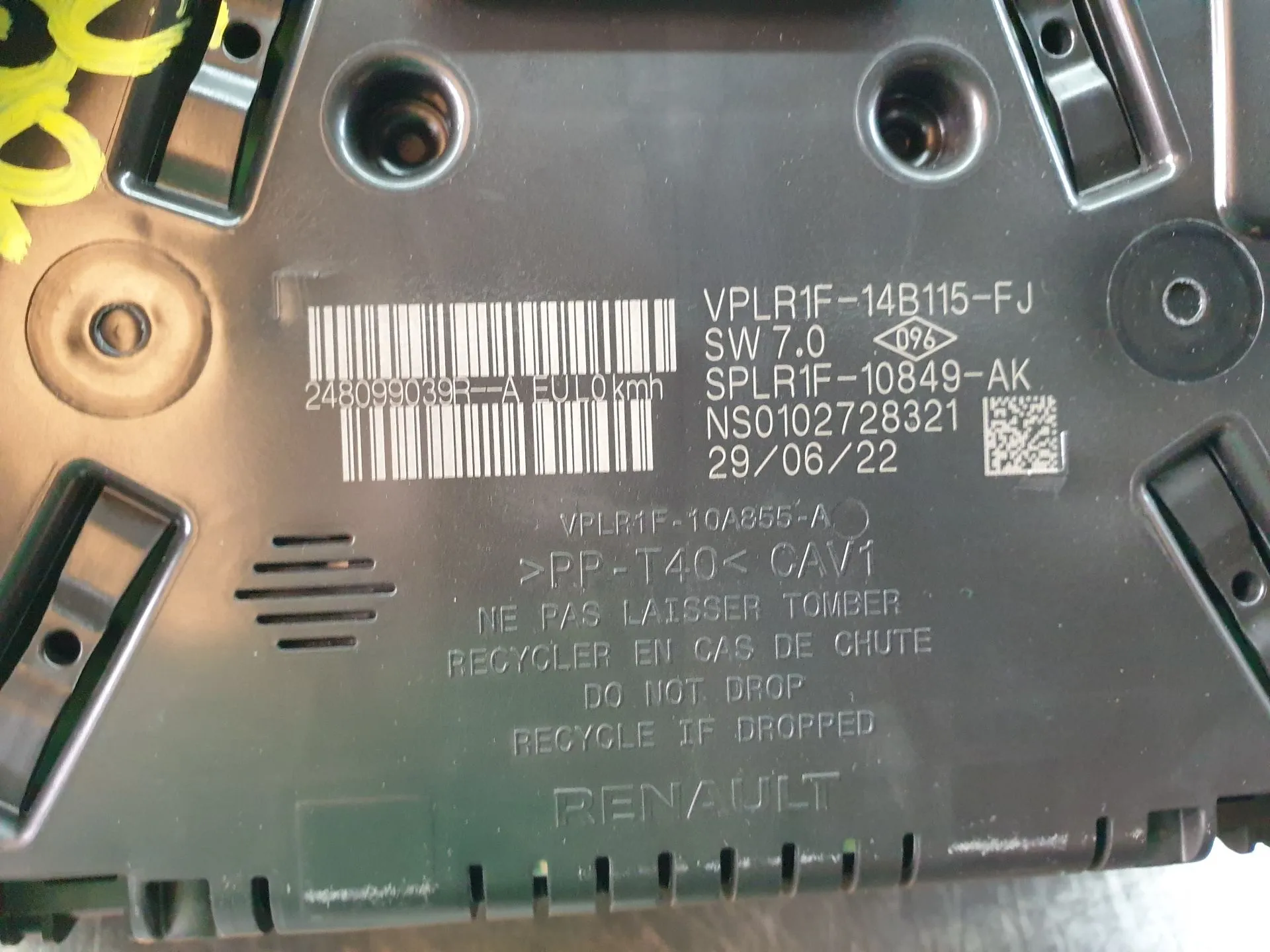 Quadrante / painel de instrumentos DACIA Sandero III Imagem-4