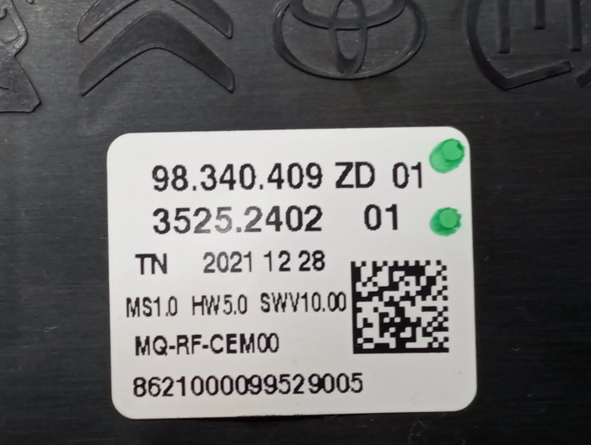 Comando clima PEUGEOT Partner (K9) Imagem-6