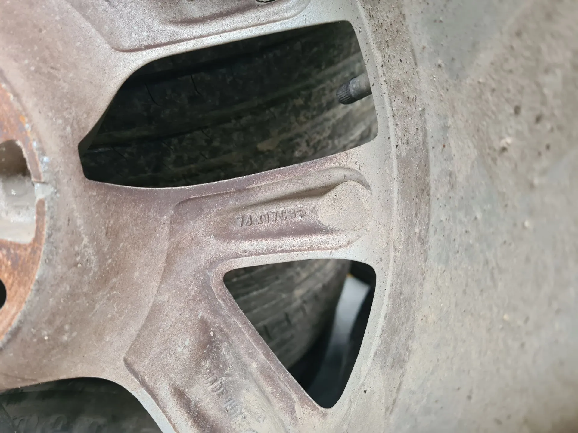 Left rear Rim RENAULT Kadjar (HA_, HL_) Imagem-2