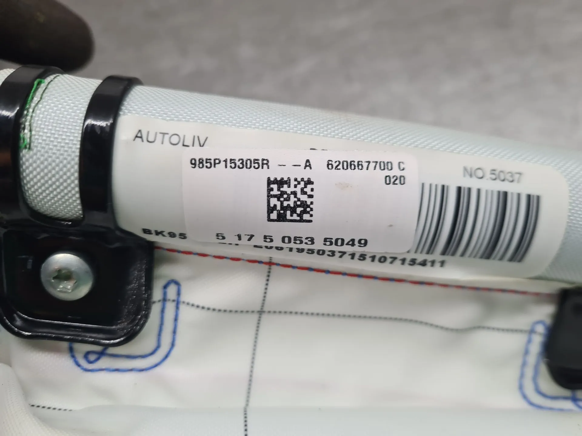 Airbag Rideau Guache RENAULT Megane III Grandtour (KZ0/1) Imagem-2