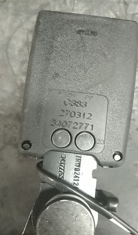 Boucle de ceinture centrale ALFA ROMEO Giulietta (940_) Imagem-3