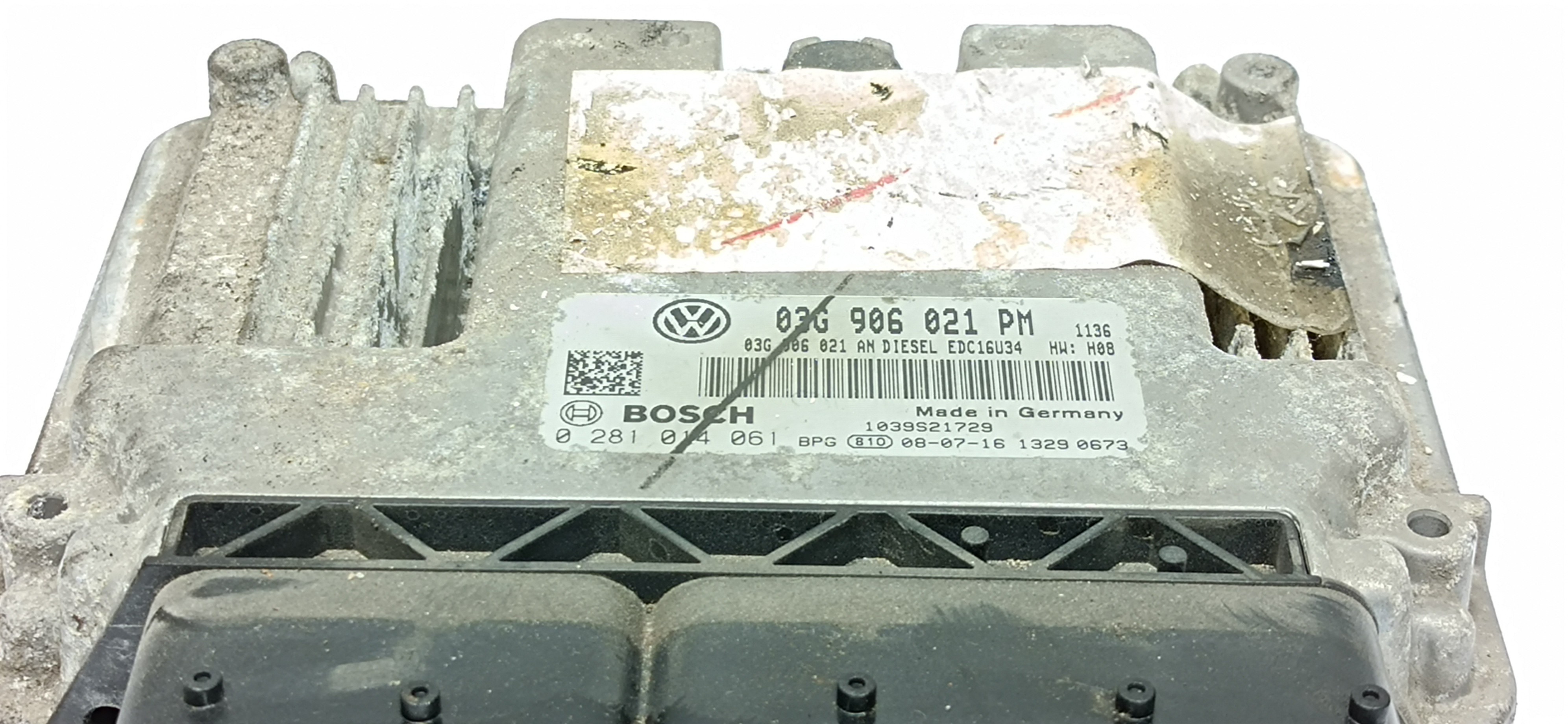 Calculateur /  Unité de contrôle moteur VOLKSWAGEN Golf V Variant (1K5) Imagem-3