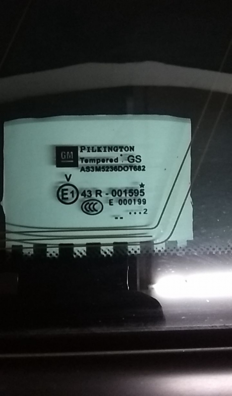 Vetro del pannello posteriore destro OPEL Astra J Sports Tourer Imagem-1