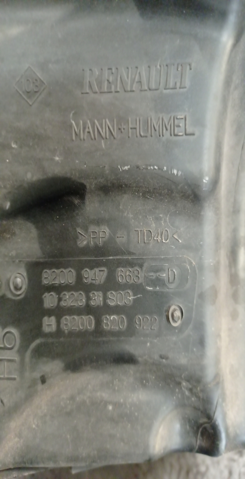 Boîtier filtre à air RENAULT Megane III (BZ0_) Imagem-2