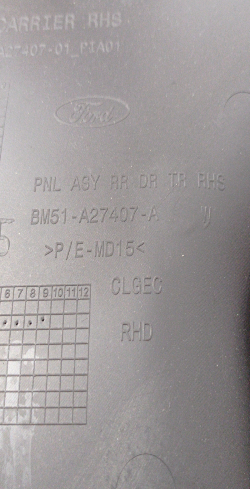 Rivestimento porta posteriore destra FORD Focus III Carrinha Imagem-2