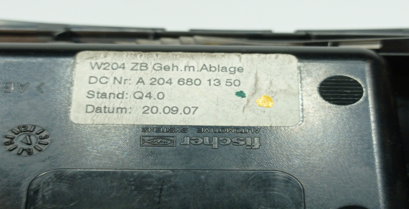 Cendrier MERCEDES-BENZ Classe C (W204) Imagem-3