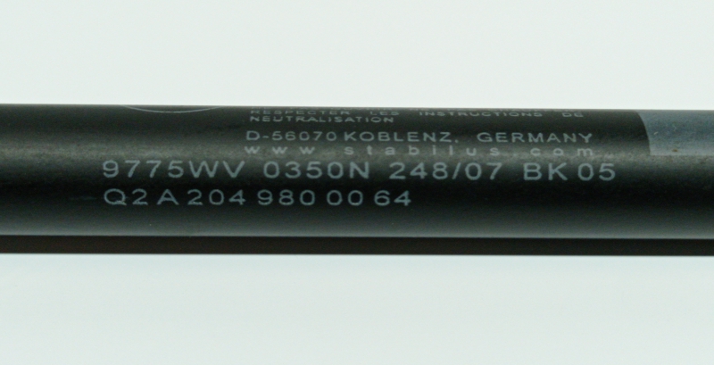 Ammortizzatore Cofano MERCEDES-BENZ Classe C (W204) Imagem-3