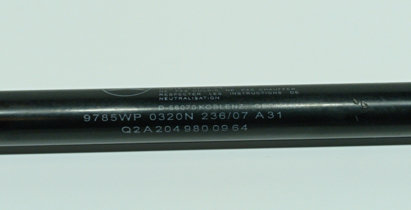 Ammortizzatore Cofano MERCEDES-BENZ Classe C (W204) Imagem-3