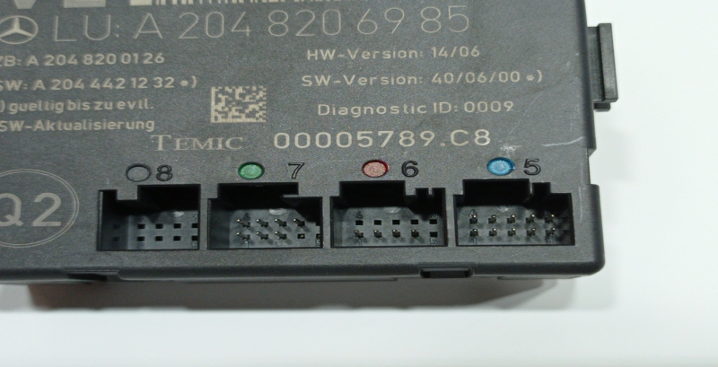 Module porte avant gauche MERCEDES-BENZ Classe C (W204) Imagem-2