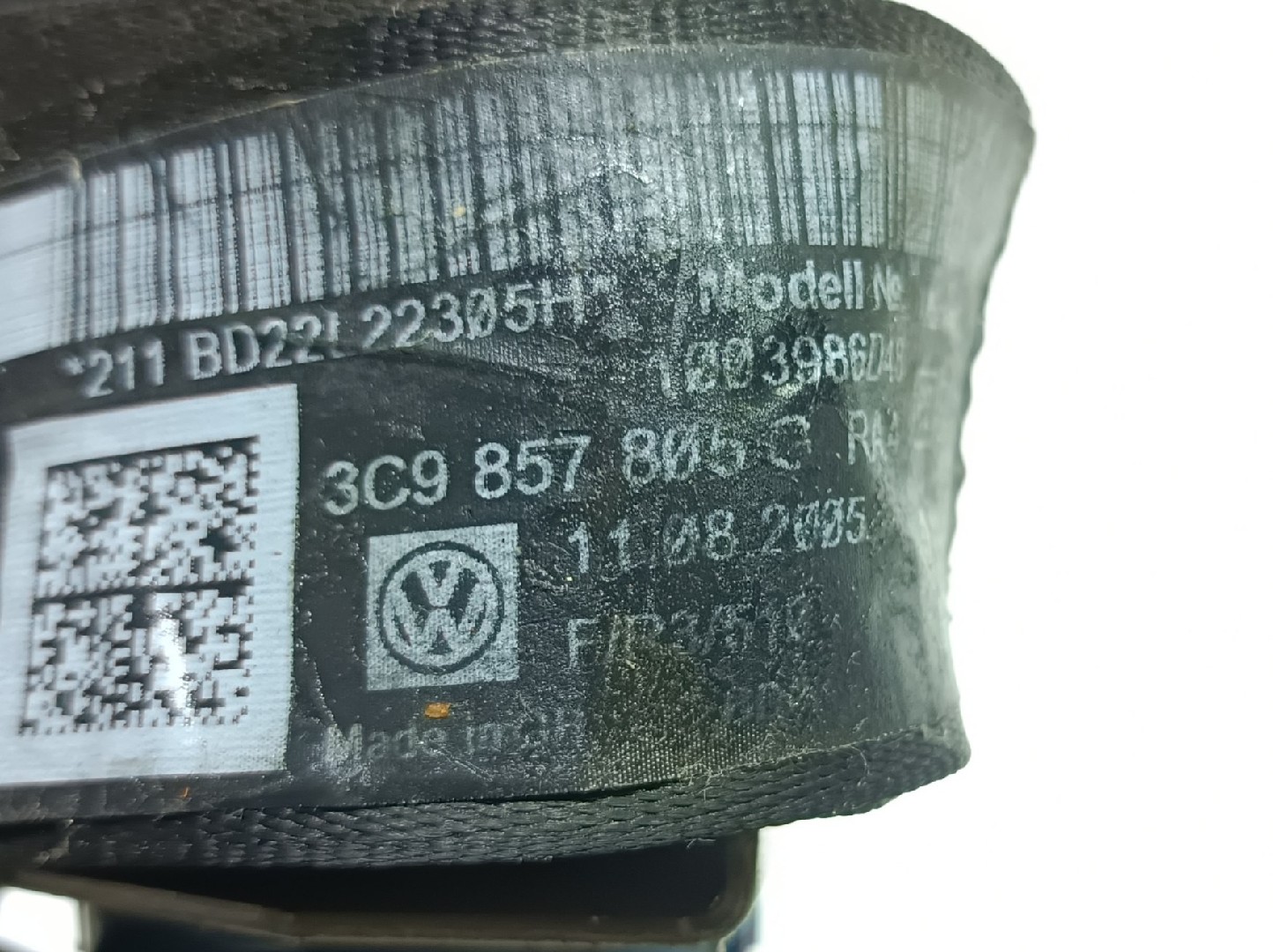 Cintura posteriore sinistra VOLKSWAGEN Passat Variant (3C5) Imagem-4