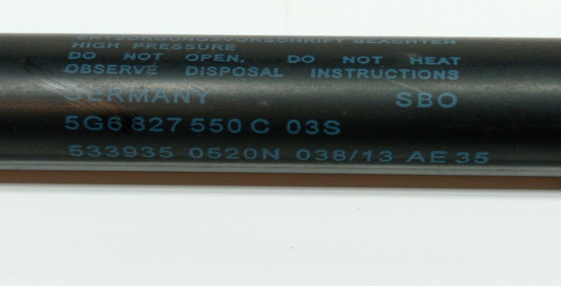 Amortisseur de coffre VOLKSWAGEN Golf VII (5G1, BQ1, BE1, BE2) Imagem-3