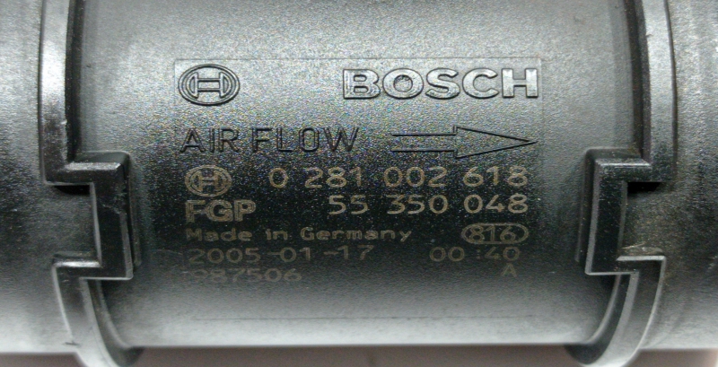 Débitmètre d'air massique (MAF) OPEL Astra H Caravan Van (L70) Imagem-3