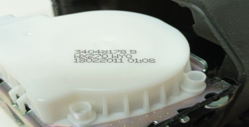 Cinturón trasero derecho CITROËN DS3 Imagem-3