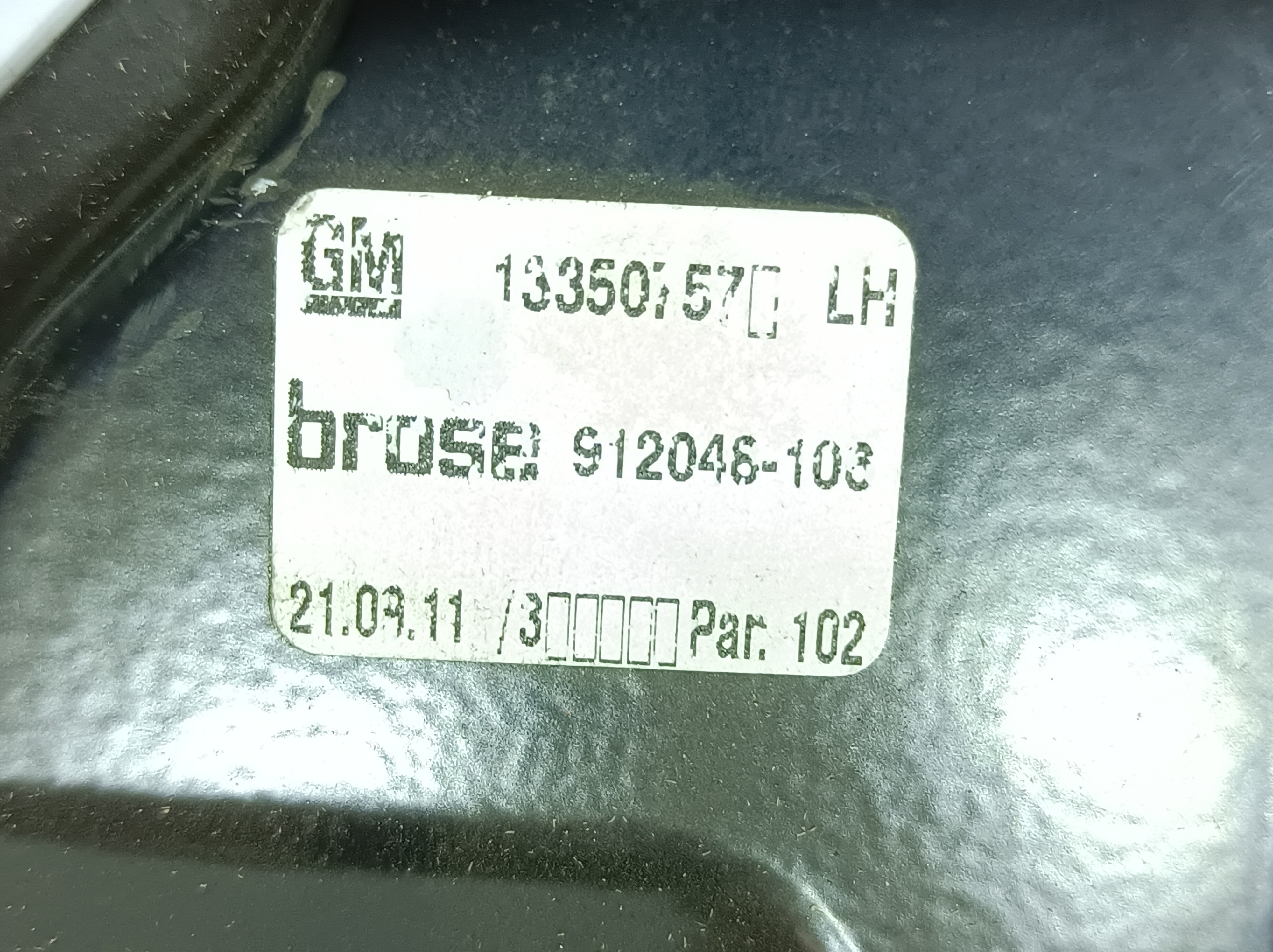 Elevalunas delantero izquierdo OPEL Astra J Imagem-2