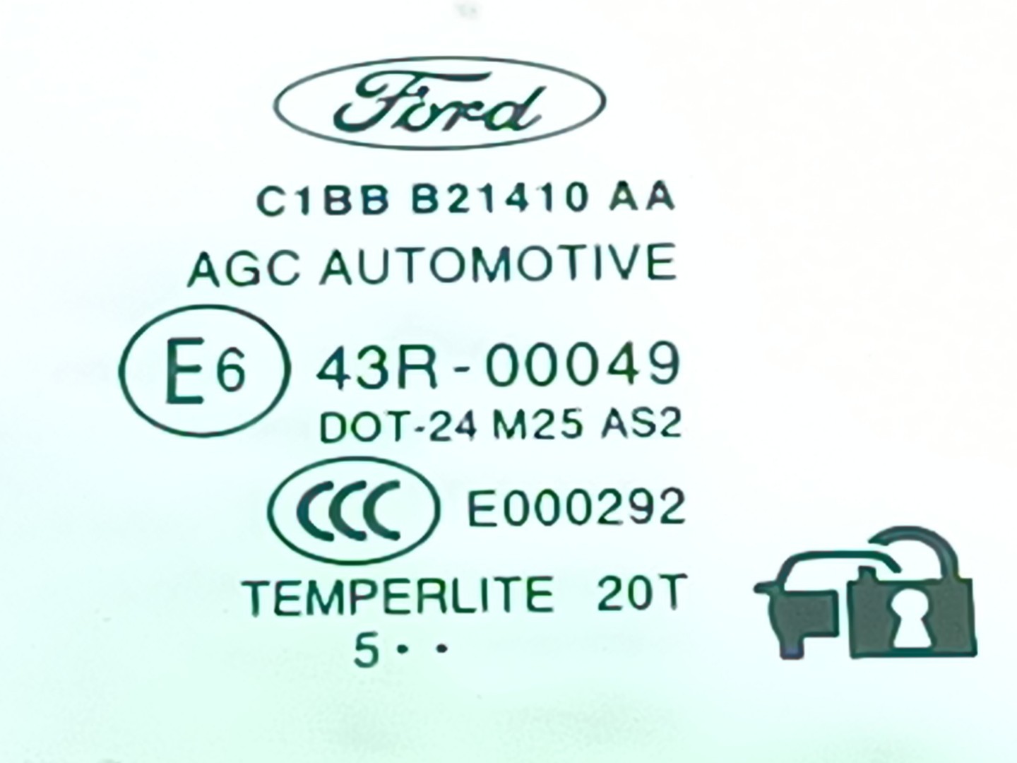 Vetro porta anteriore destra FORD Fiesta VI (CB1, CCN) Imagem-2