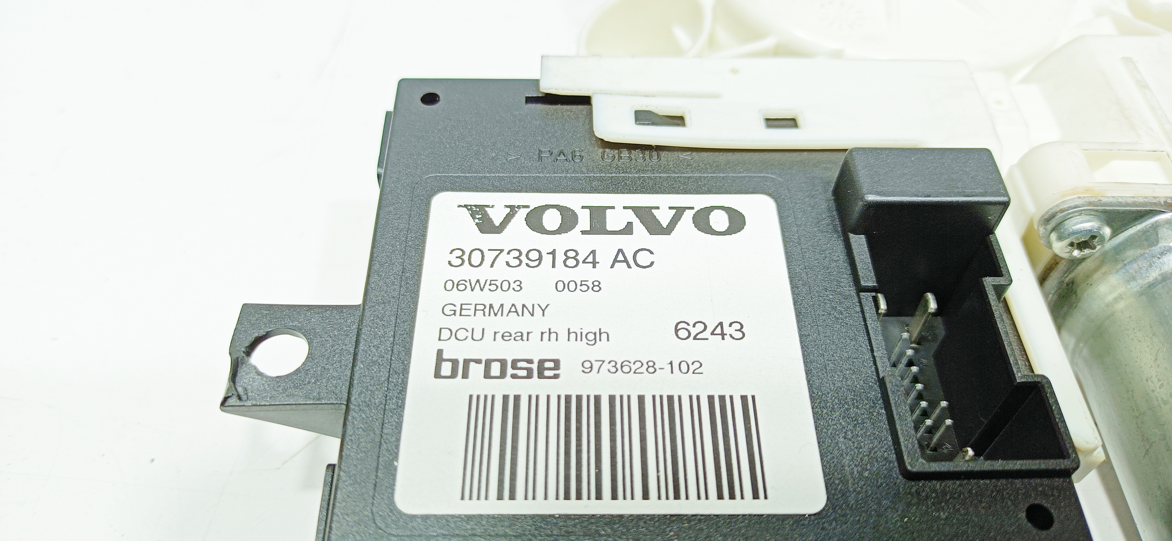 Moteur lève-vitre arrière Droite VOLVO S40 II (MS) Imagem-2