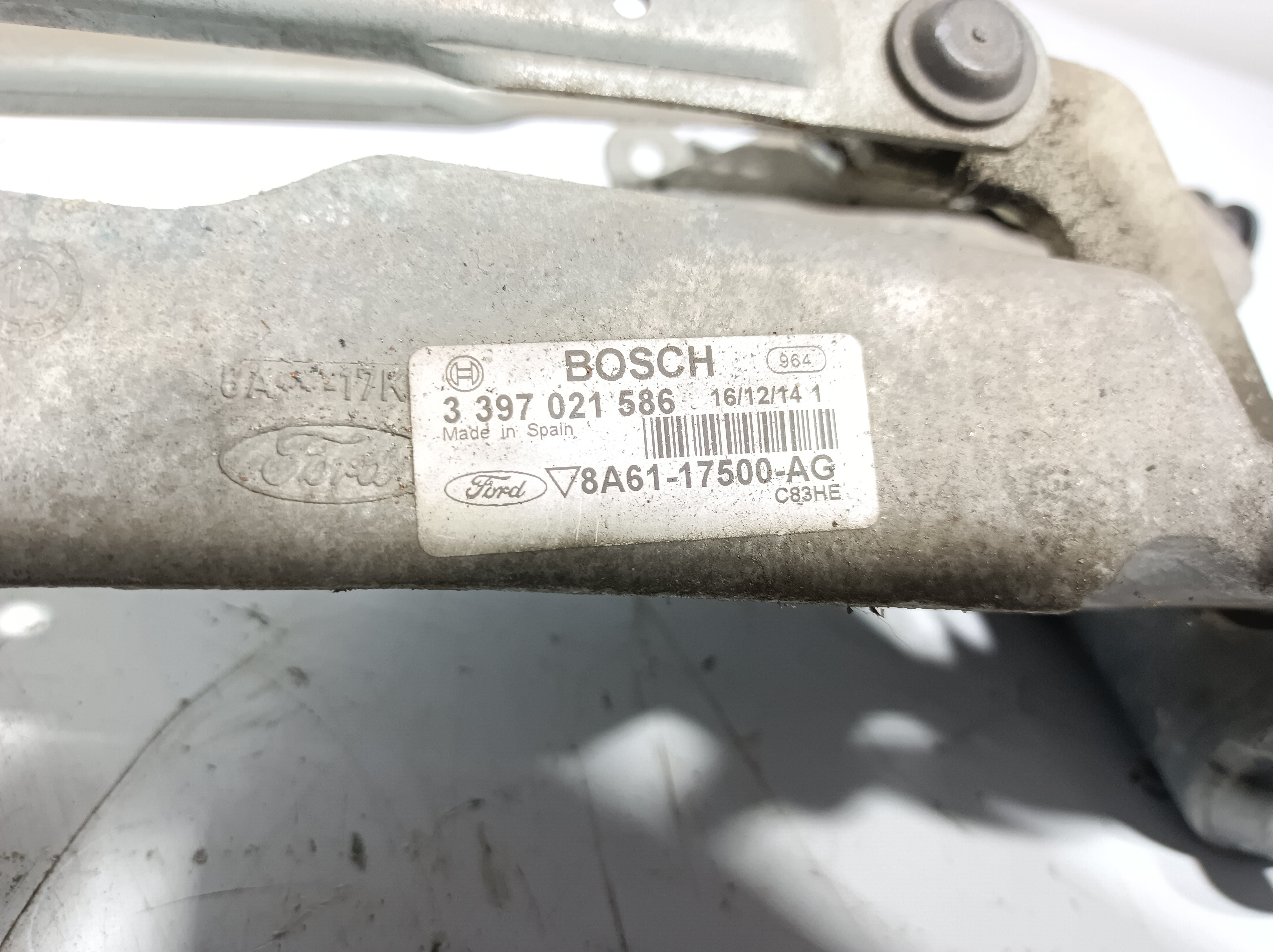 Essuie-glace moteur avant FORD Fiesta VI (CB1, CCN) Imagem-4