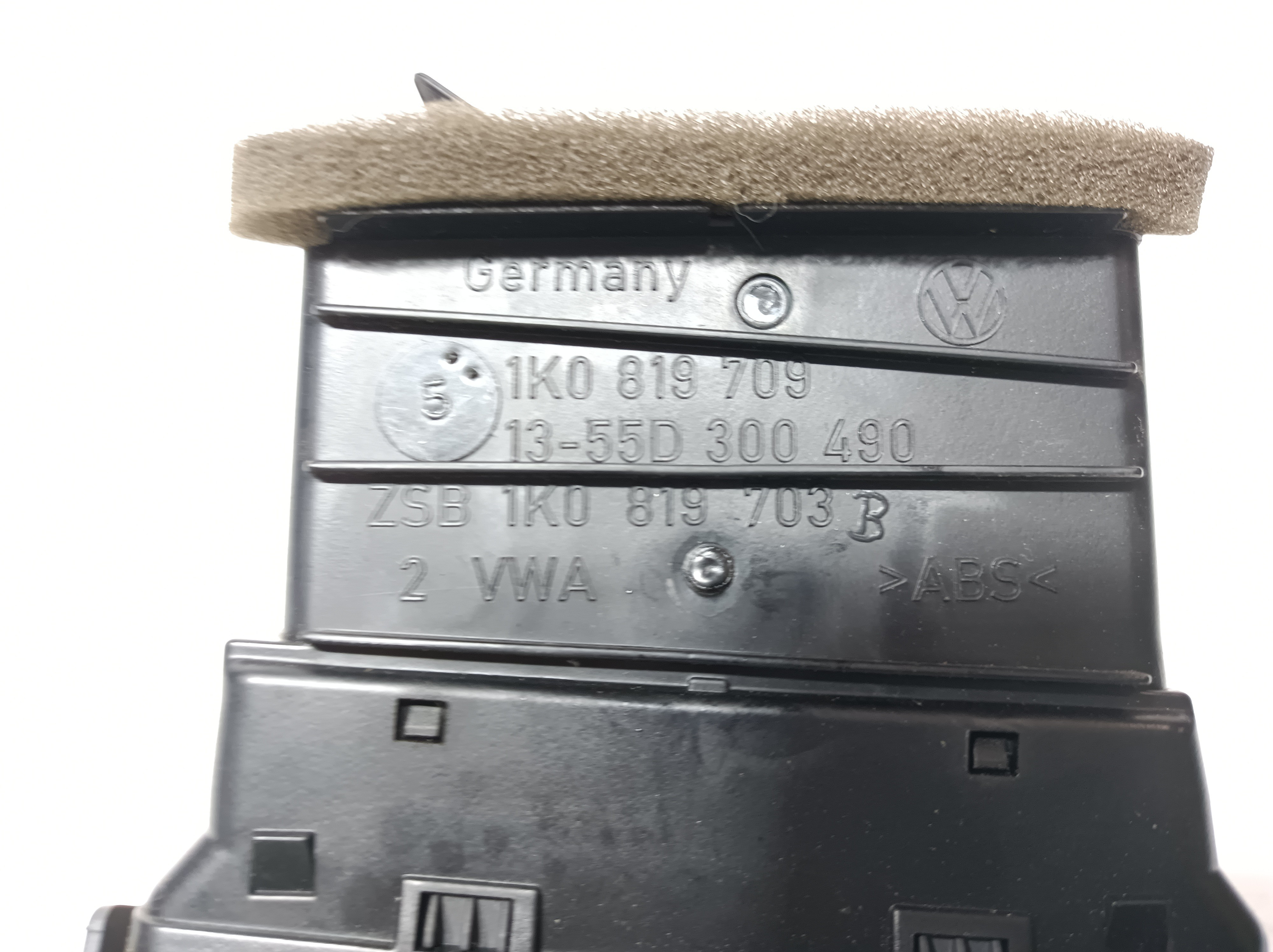 Volets de chauffage VOLKSWAGEN Golf V (1K1) Imagem-2