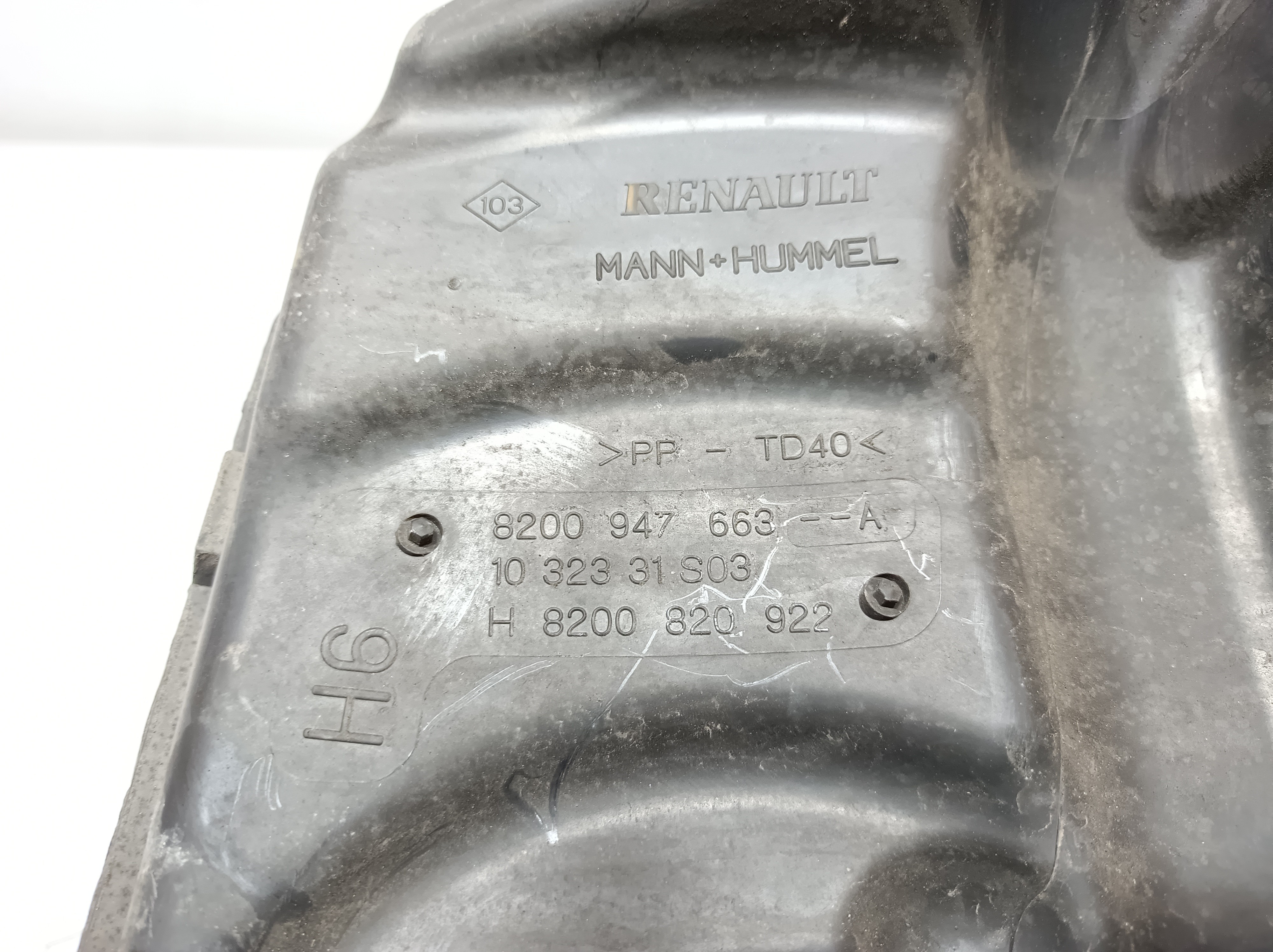 Boîtier filtre à air RENAULT Megane III Grandtour (KZ0/1) Imagem-4