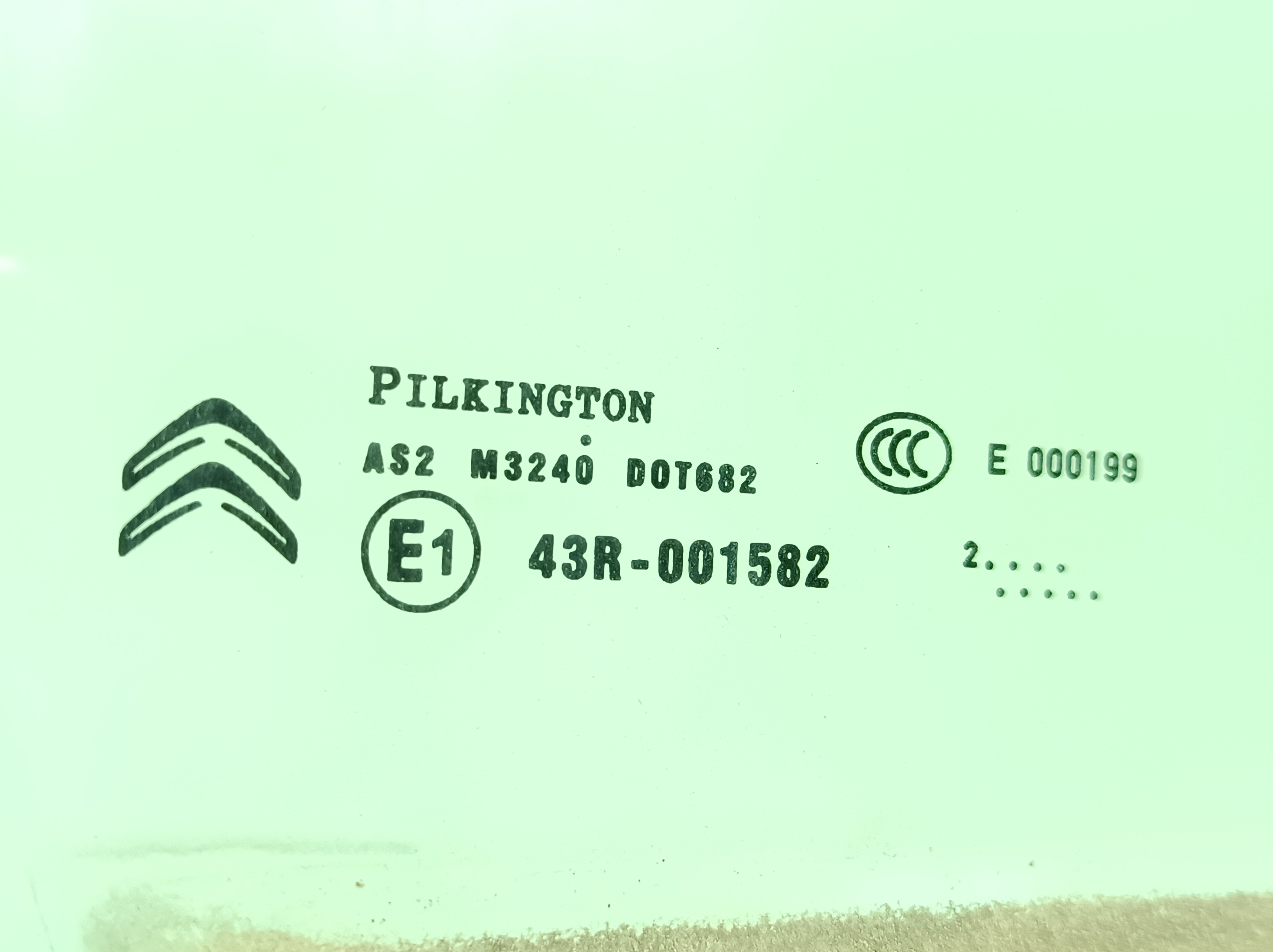 Right front door glass CITROËN DS4 (NX_) Imagem-1