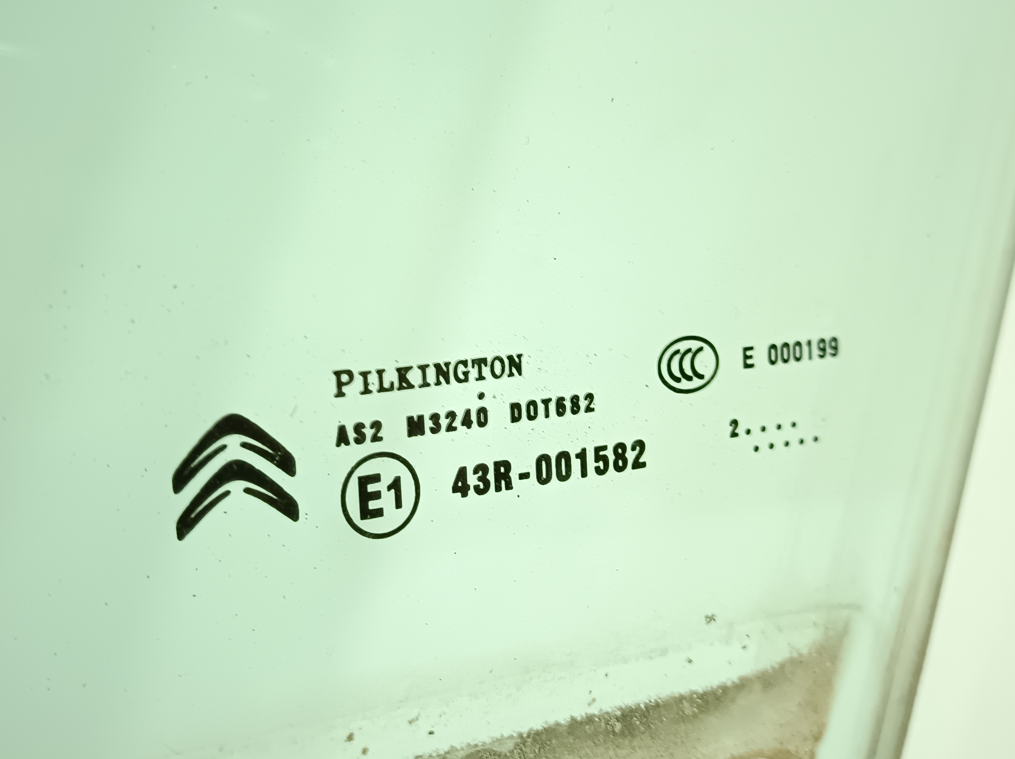 Left front door glass CITROËN DS4 (NX_) Imagem-1