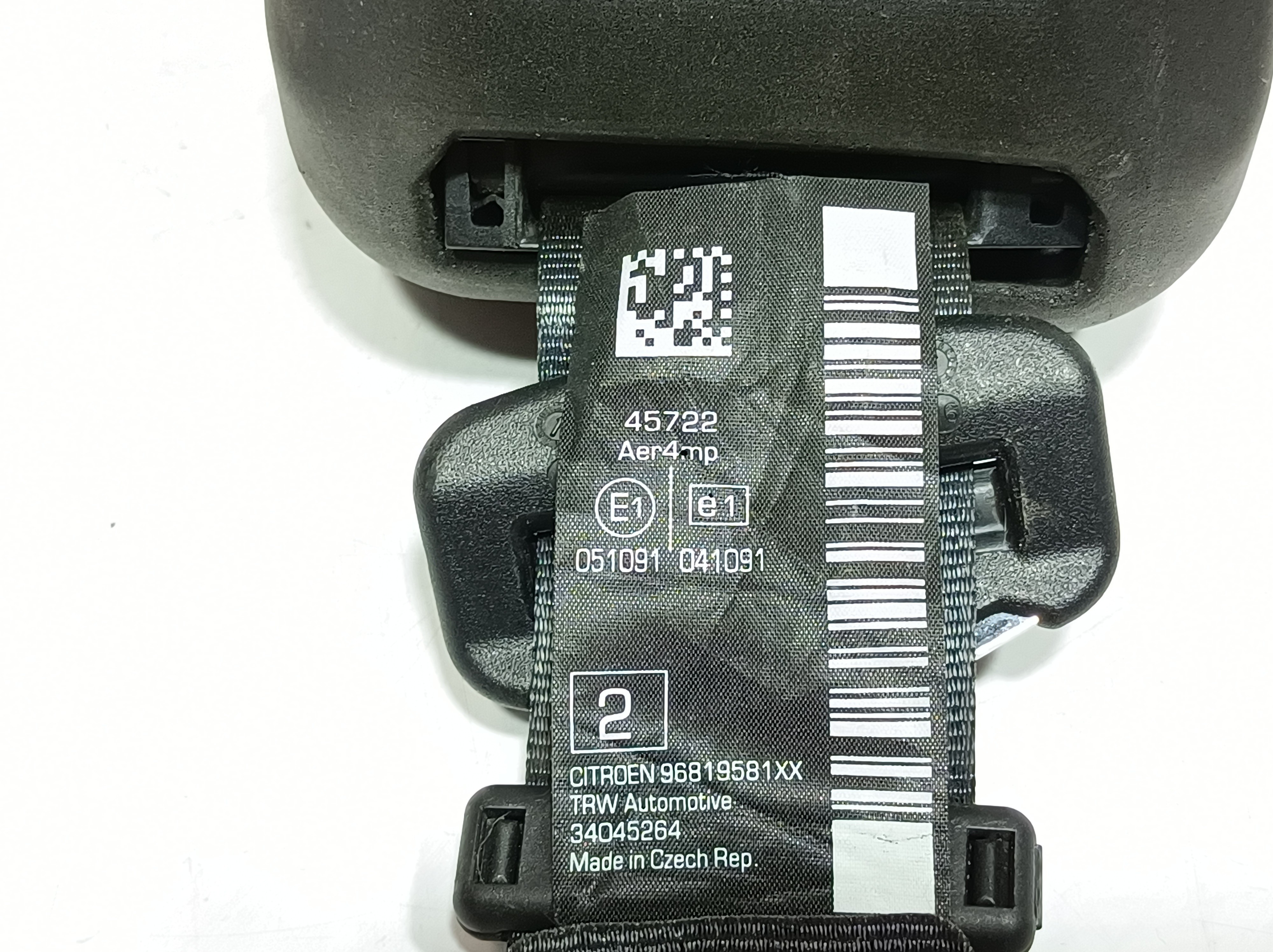 Cinturón trasero izquierdo CITROËN DS3 Imagem-1