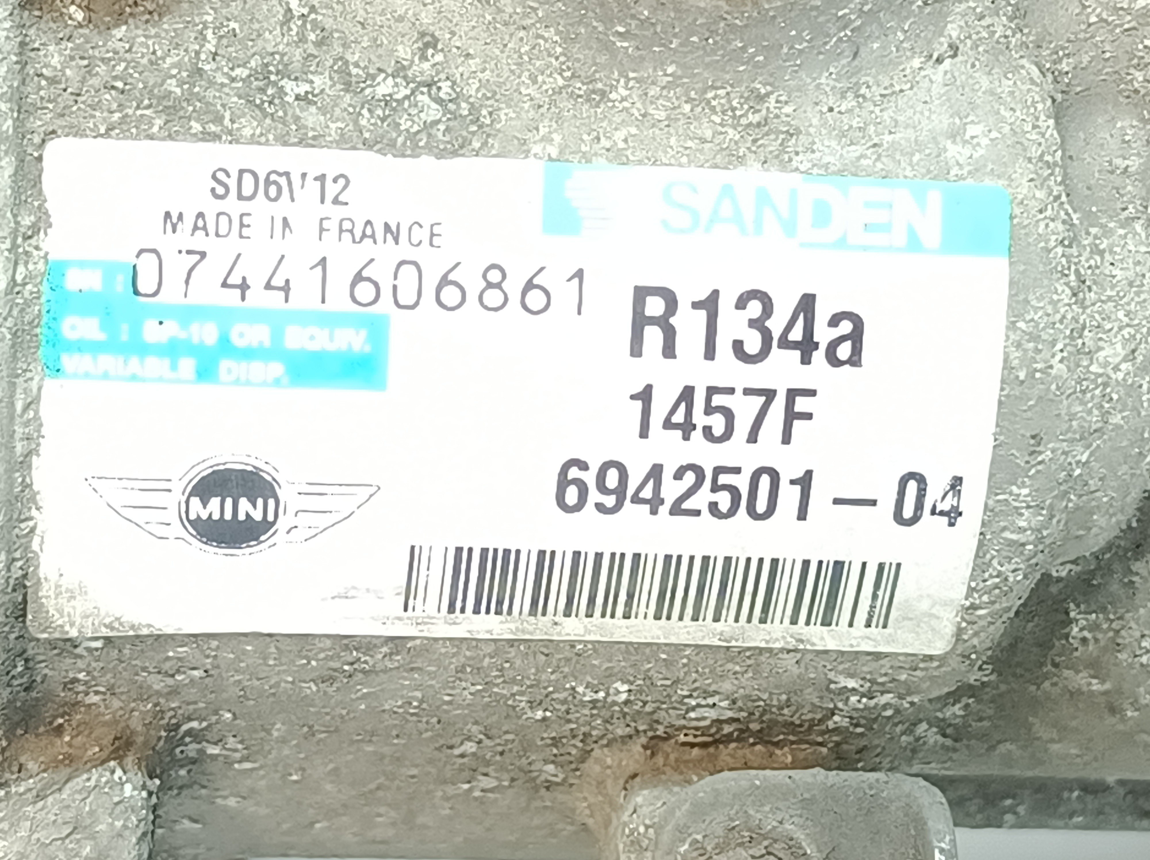 Compressore A/C MINI Mini (R56) Imagem-2