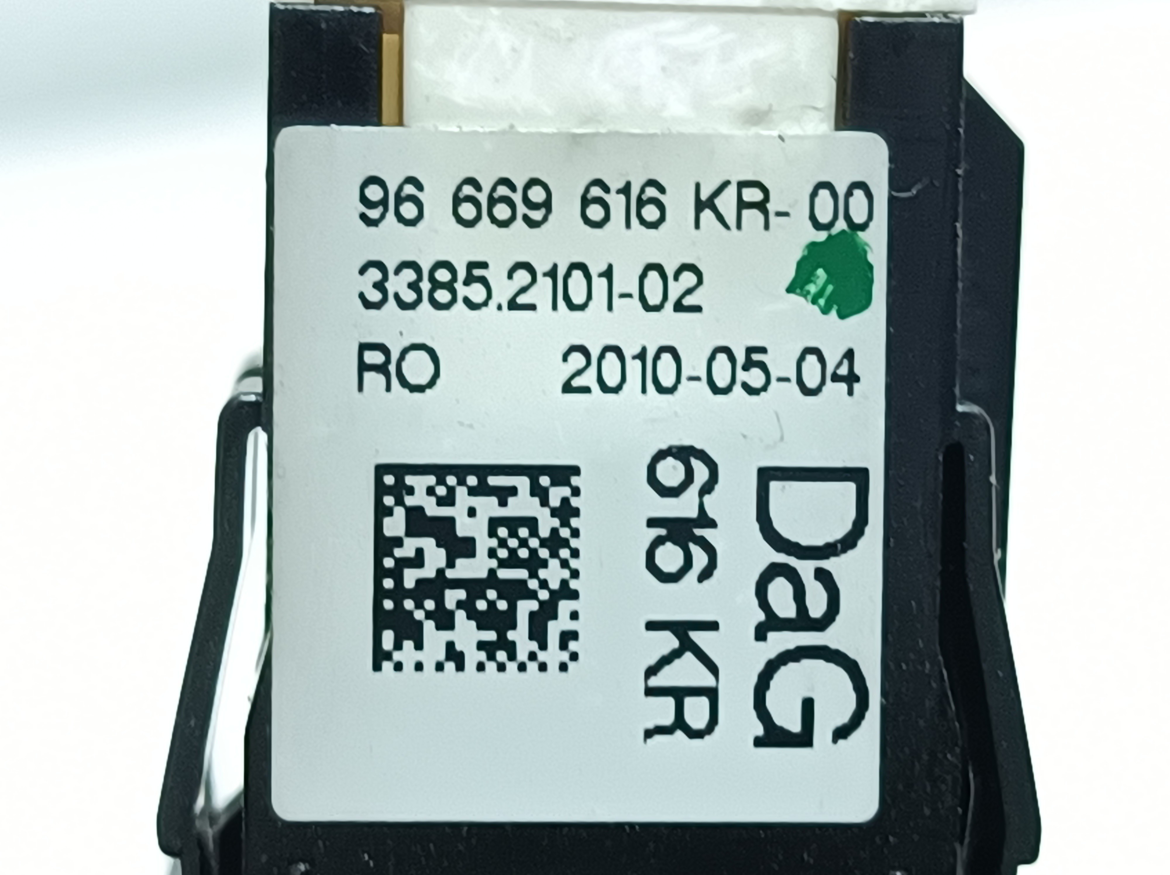 Bouton de Warning/ interrupteur 4 feux de détresse CITROËN DS3 Imagem-2