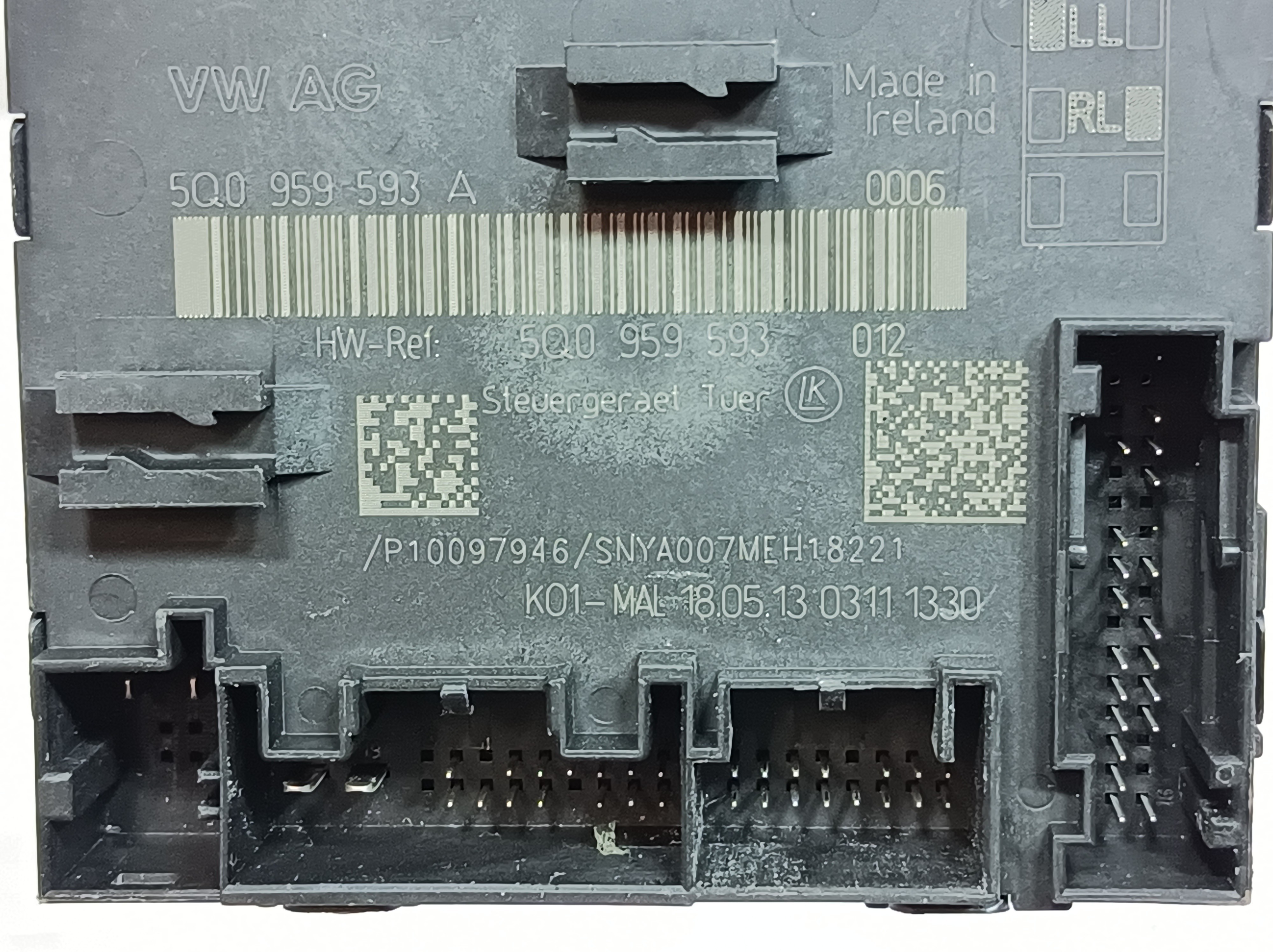 Left front Door Unit Module VOLKSWAGEN Golf VII (5G1, BQ1, BE1, BE2) Imagem-1