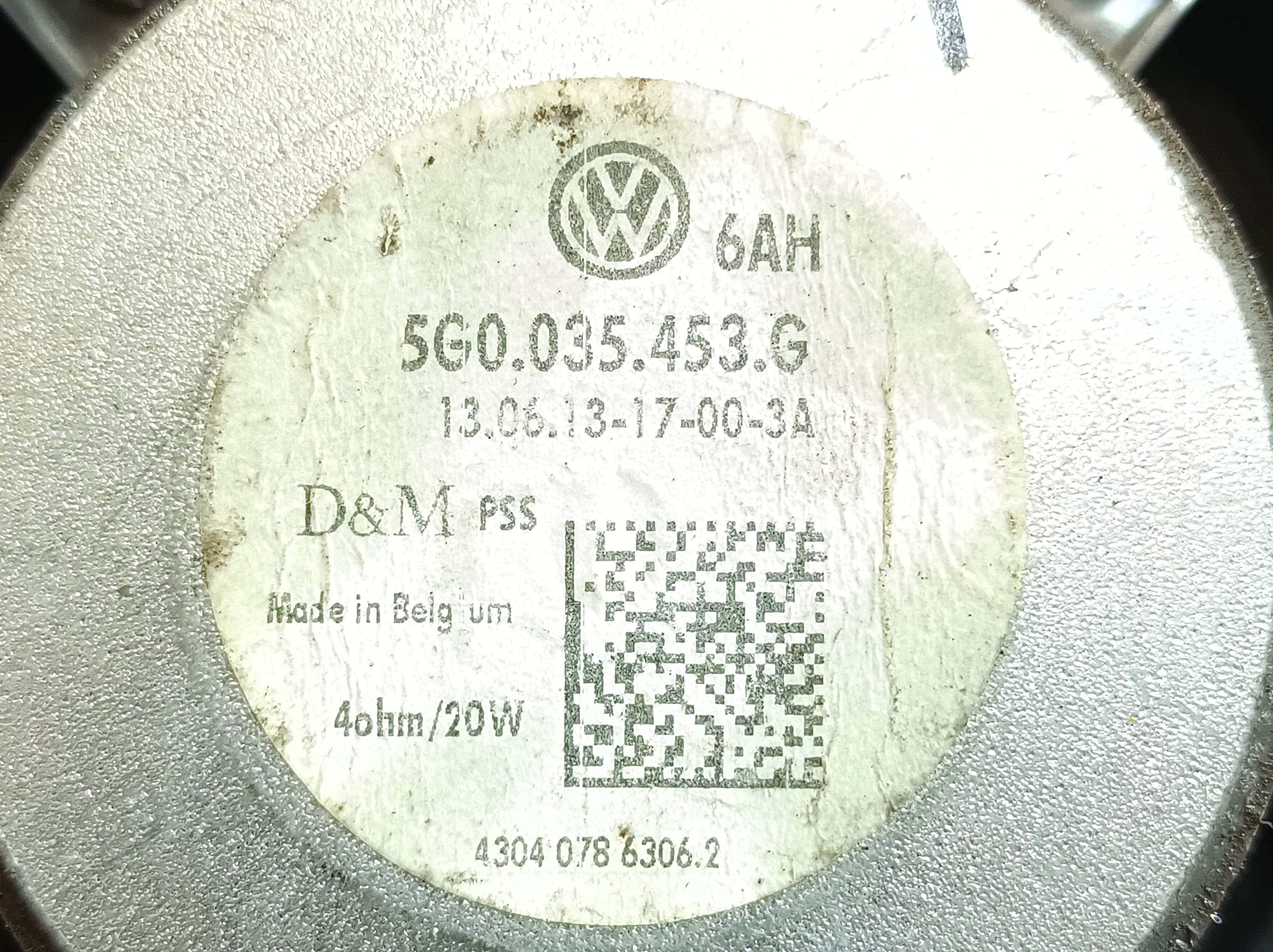 Colonna sonora VOLKSWAGEN Golf VII (5G1, BQ1, BE1, BE2) Imagem-2