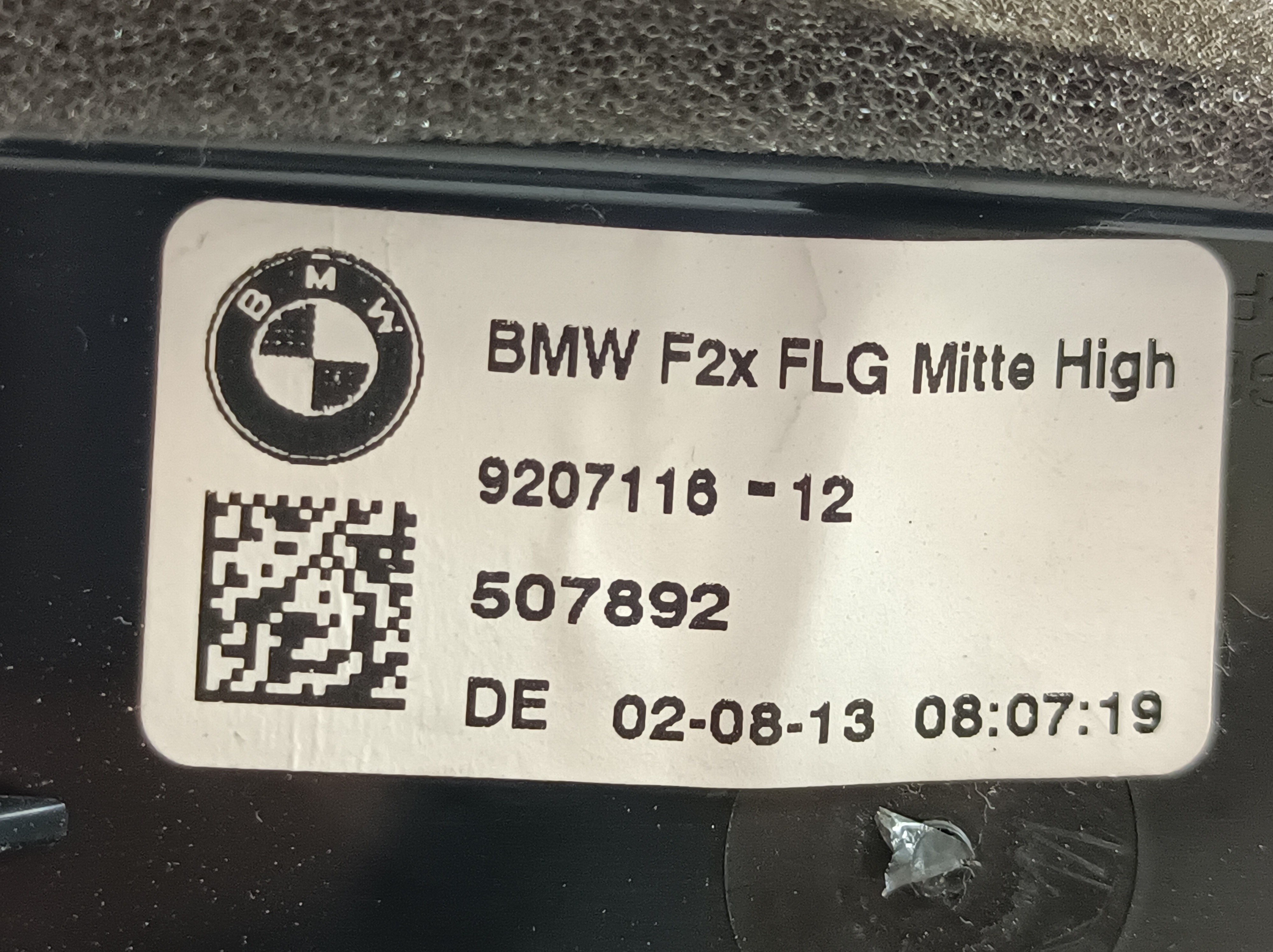 Paratie del riscaldamento BMW 1 (F20) Imagem-2