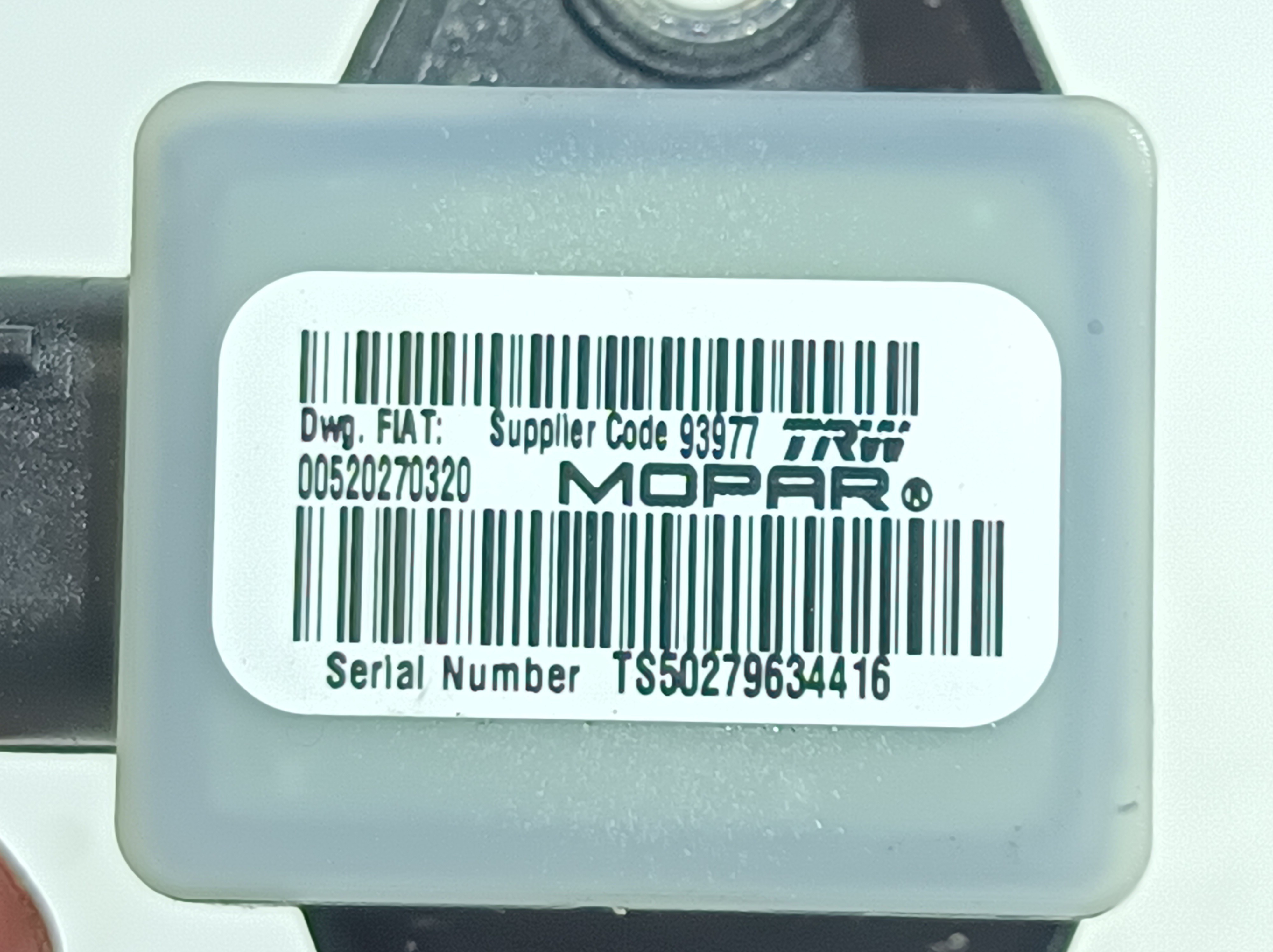 Sensor airbag Delantero Derecho FIAT Tipo Hatchback (357_) Imagem-2