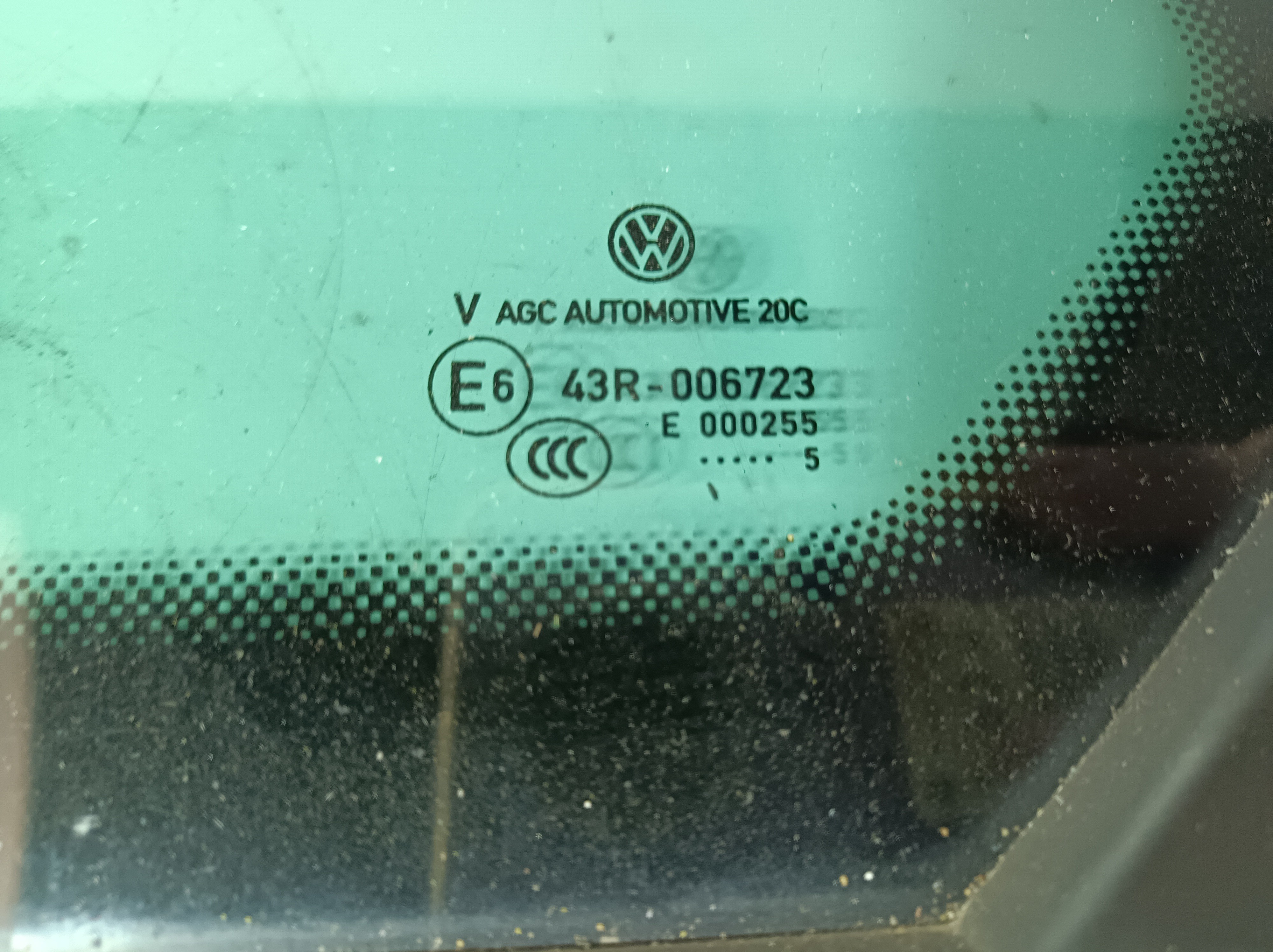 Vetro del pannello posteriore sinistro VOLKSWAGEN Golf VII Variant (BA5, BV5) Imagem-1