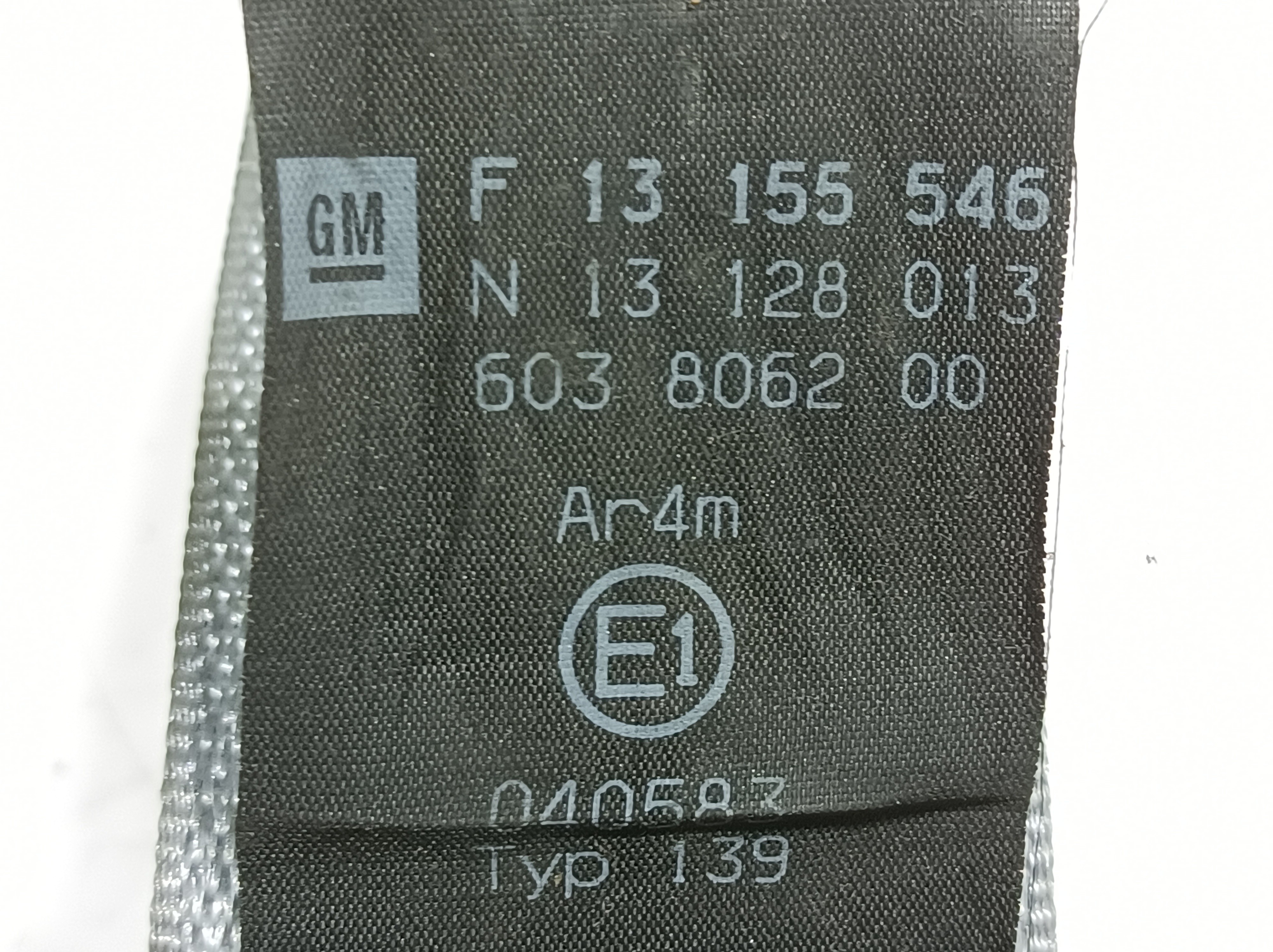 Ceinture arrière Droite OPEL Astra H Caravan Van (L70) Imagem-1