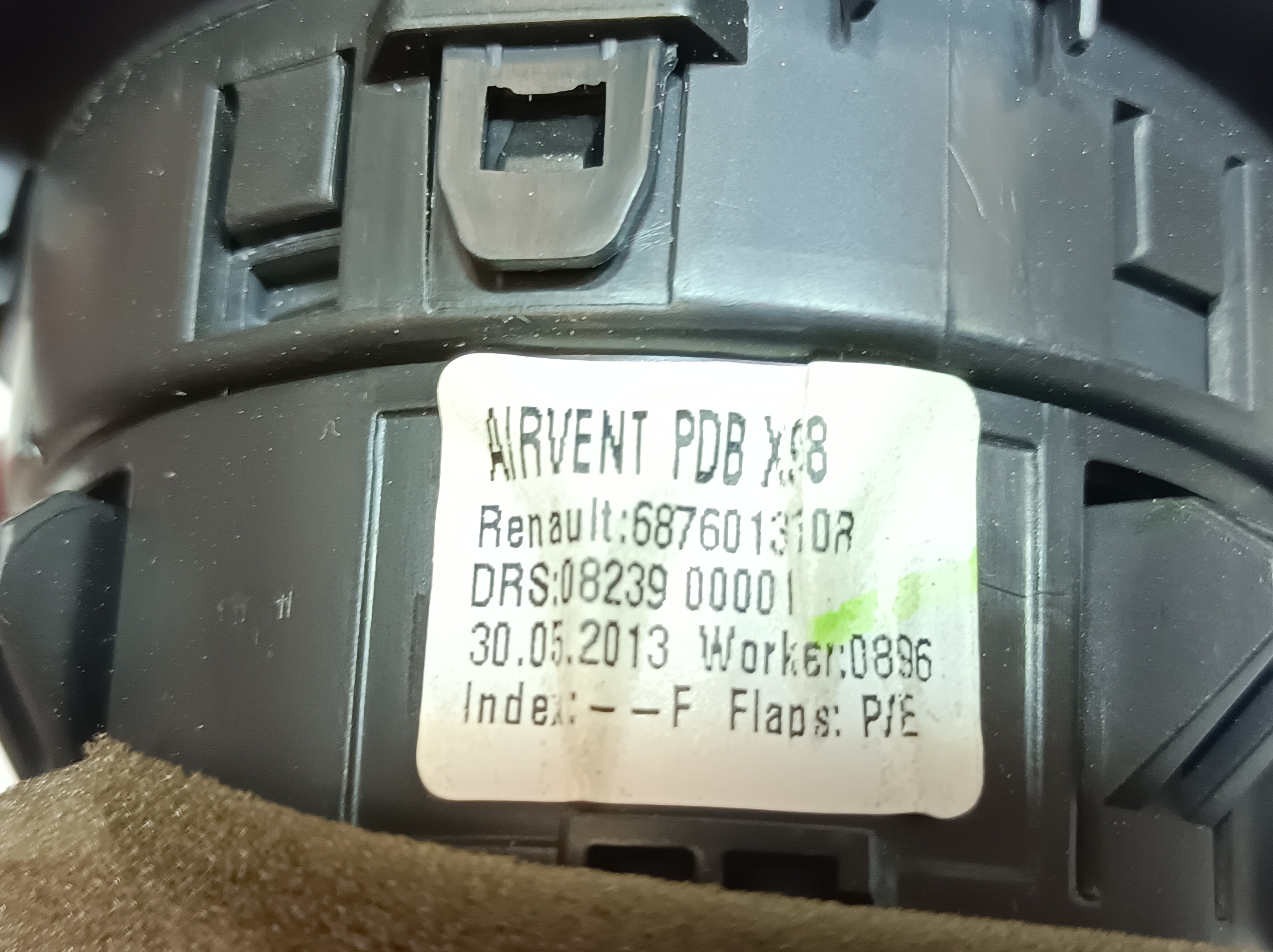 Volets de chauffage RENAULT Clio IV (BH_) Imagem-2