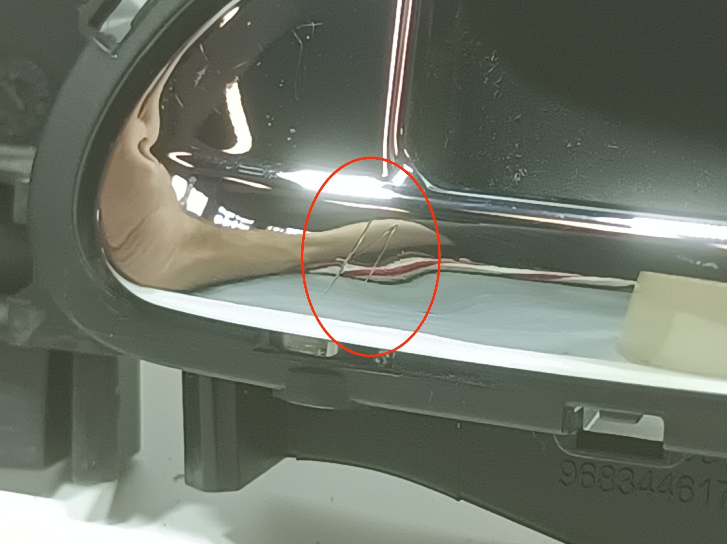 Poignée intérieure porte arrière gauche CITROËN C3 II (SC_) Imagem-3