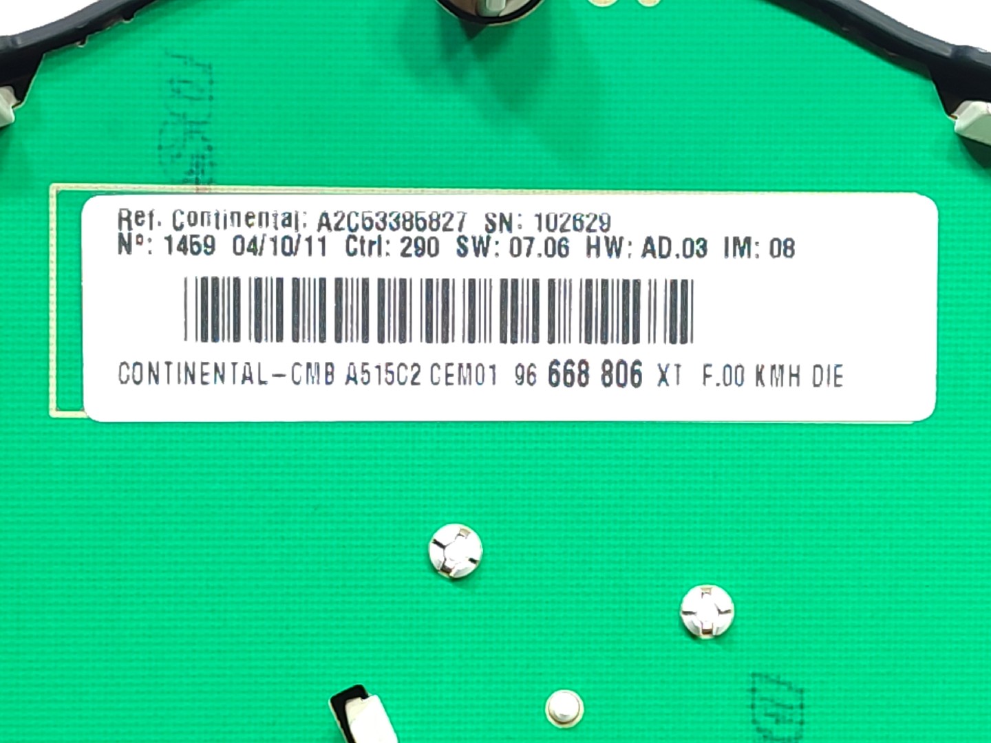 Compteur de vitesse CITROËN C3 II (SC_) Imagem-3