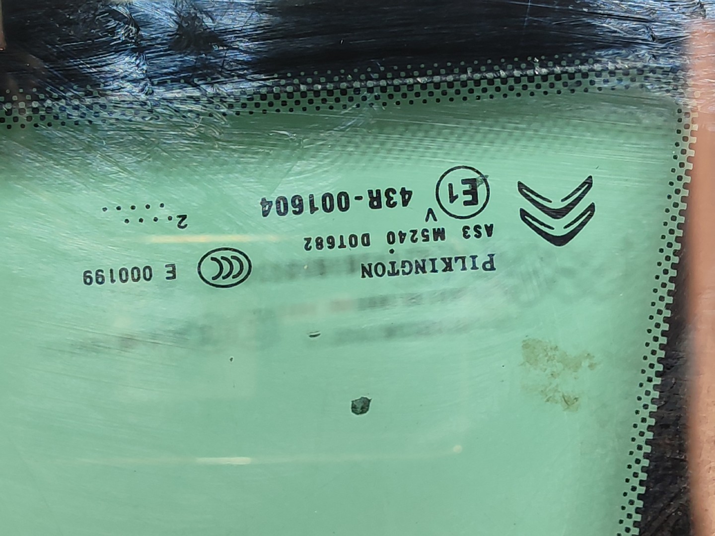 Left rear door glass CITROËN DS4 (NX_) Imagem-1