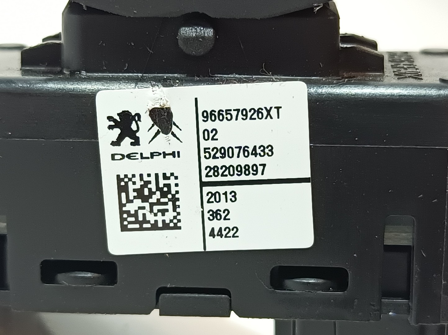 Comando / interruttore alzacristallo posteriore sinistro CITROËN C4 II (B7) Imagem-3