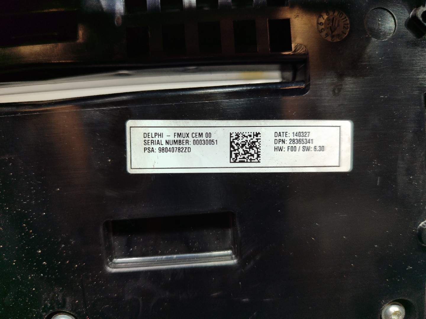 Pulsante / interruttore aria condizionata CITROËN C4 II (B7) Imagem-2