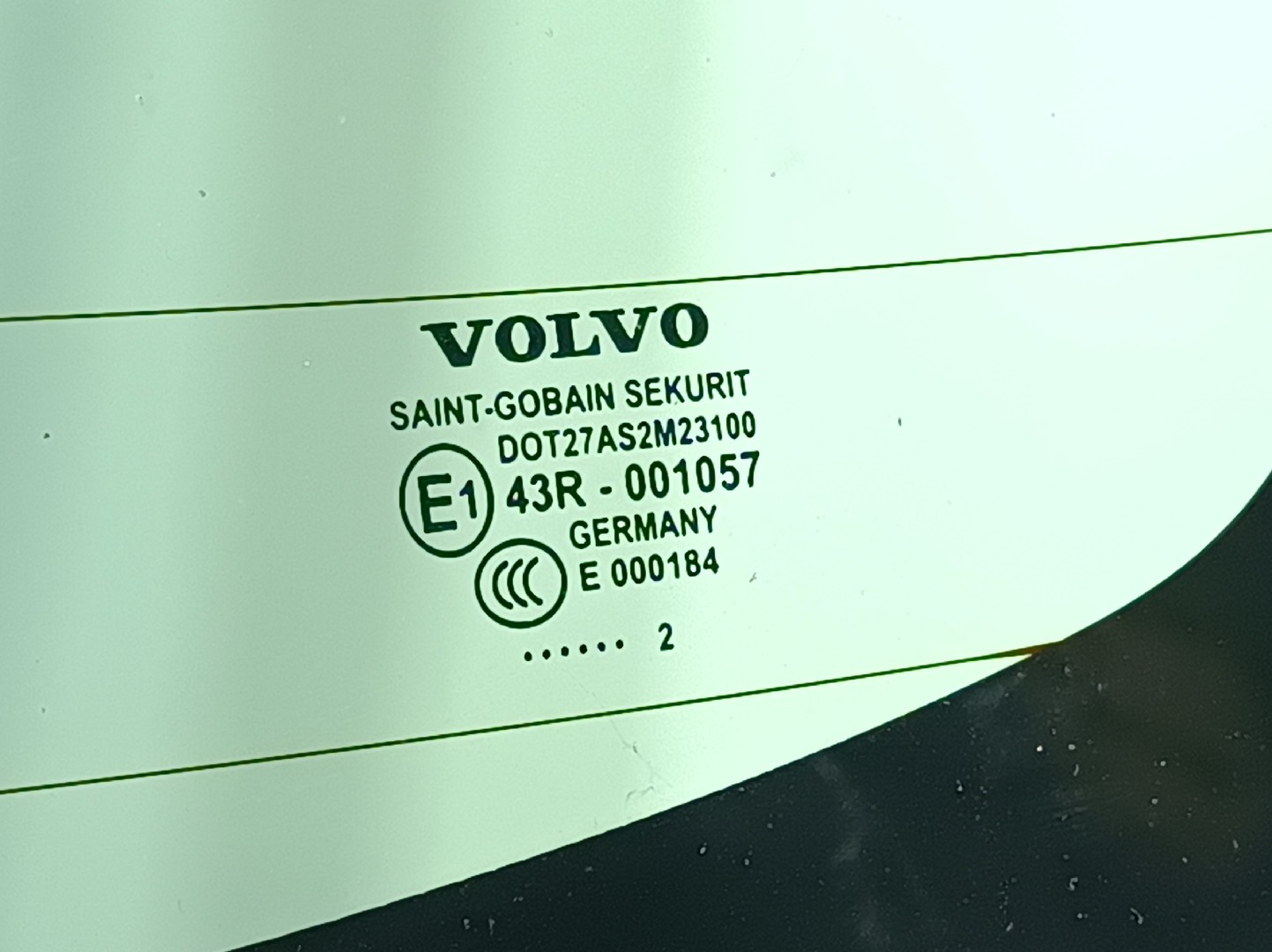 Óculo traseiro VOLVO S60 II (134) Imagem-2