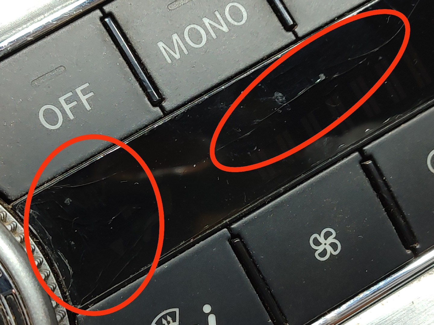 Bouton / interrupteur climatisation MERCEDES-BENZ Classe C (W204) Imagem-3