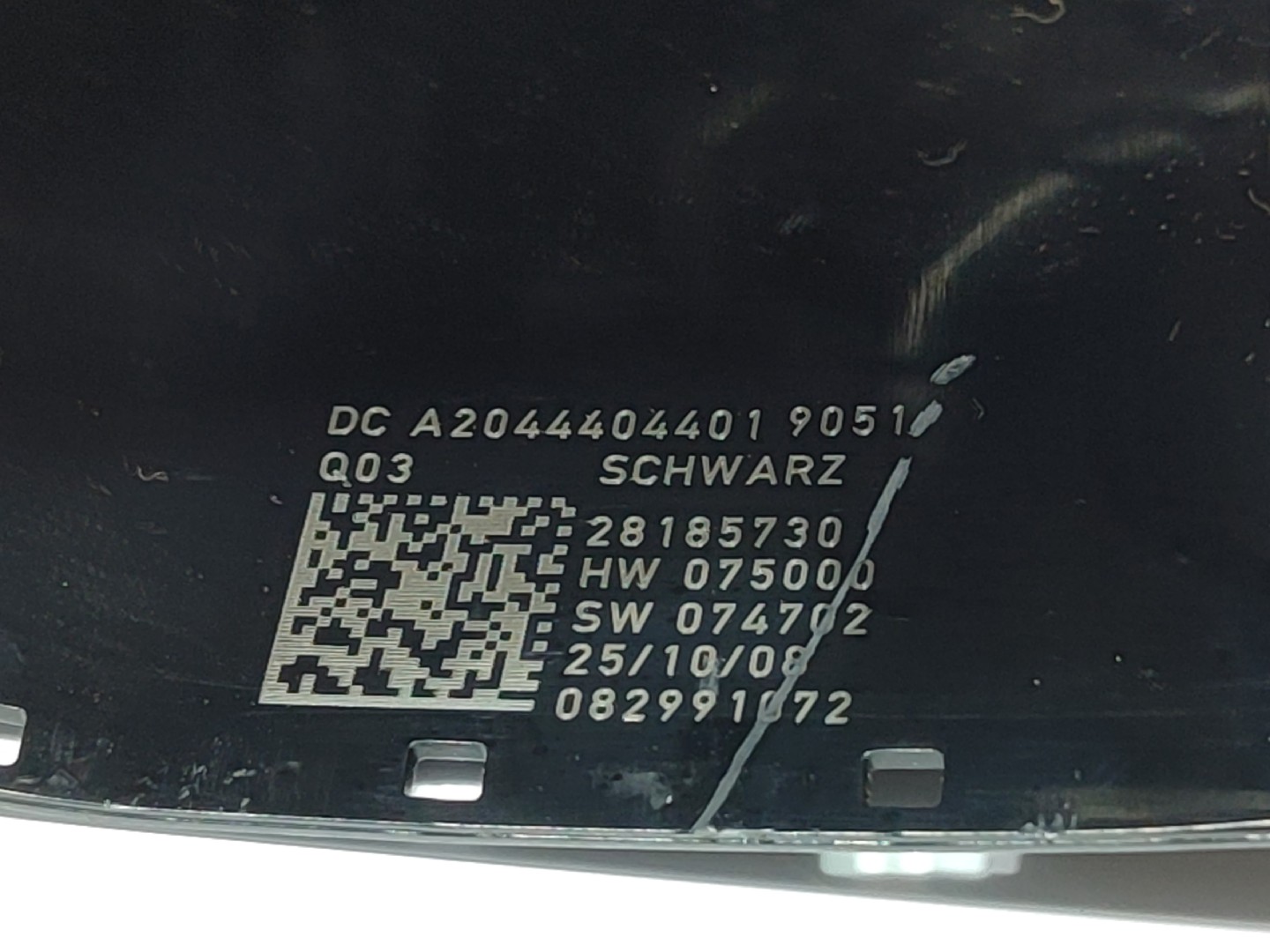 Ensemble leviers d'éclairage et essuie-glace MERCEDES-BENZ Classe C (W204) Imagem-4