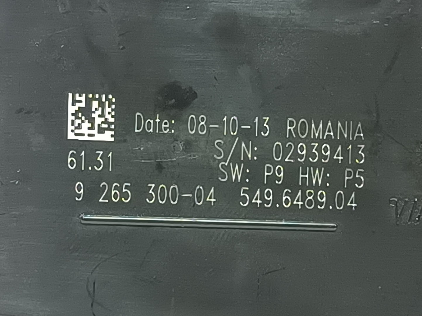 Mando de luces y limpia parabrisas BMW 1 (F20) Imagem-3