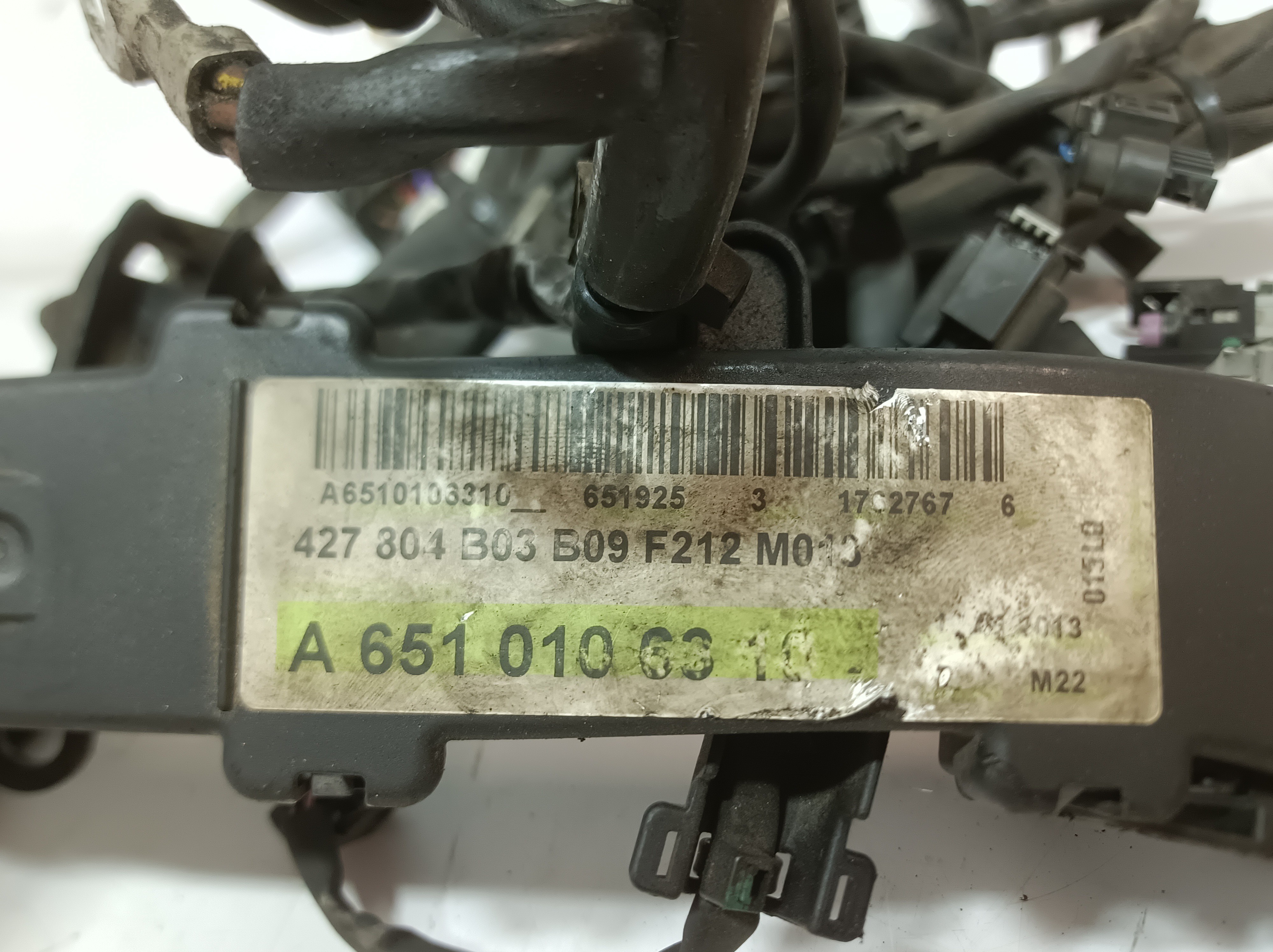 Cableado motor MERCEDES-BENZ Classe E (W212) Imagem-1