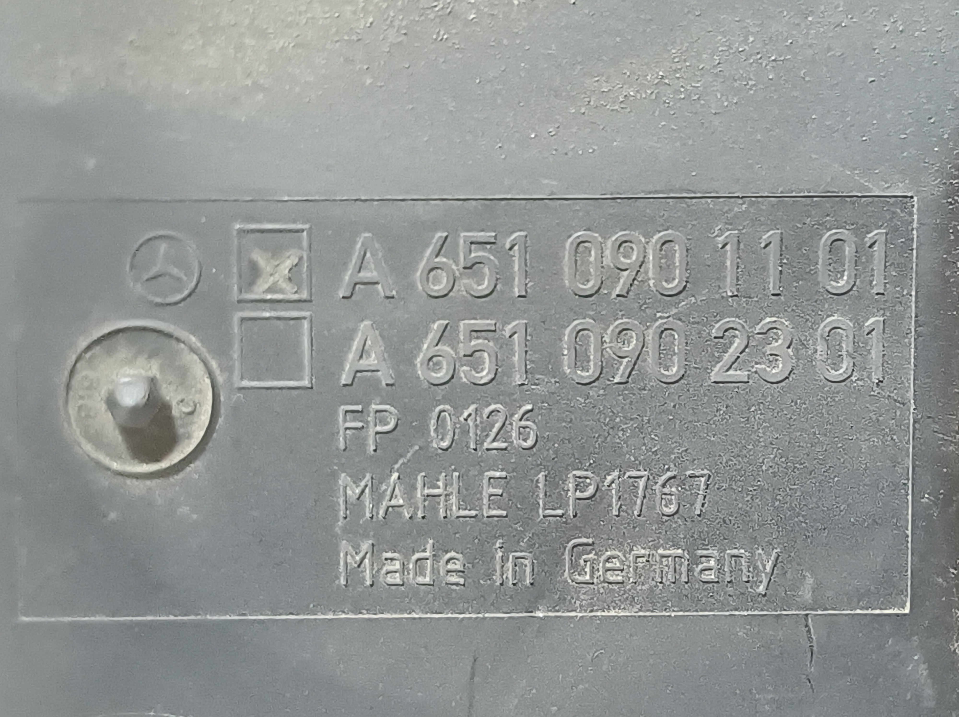 Caixa filtro ar MERCEDES-BENZ Classe E (W212) Imagem-2