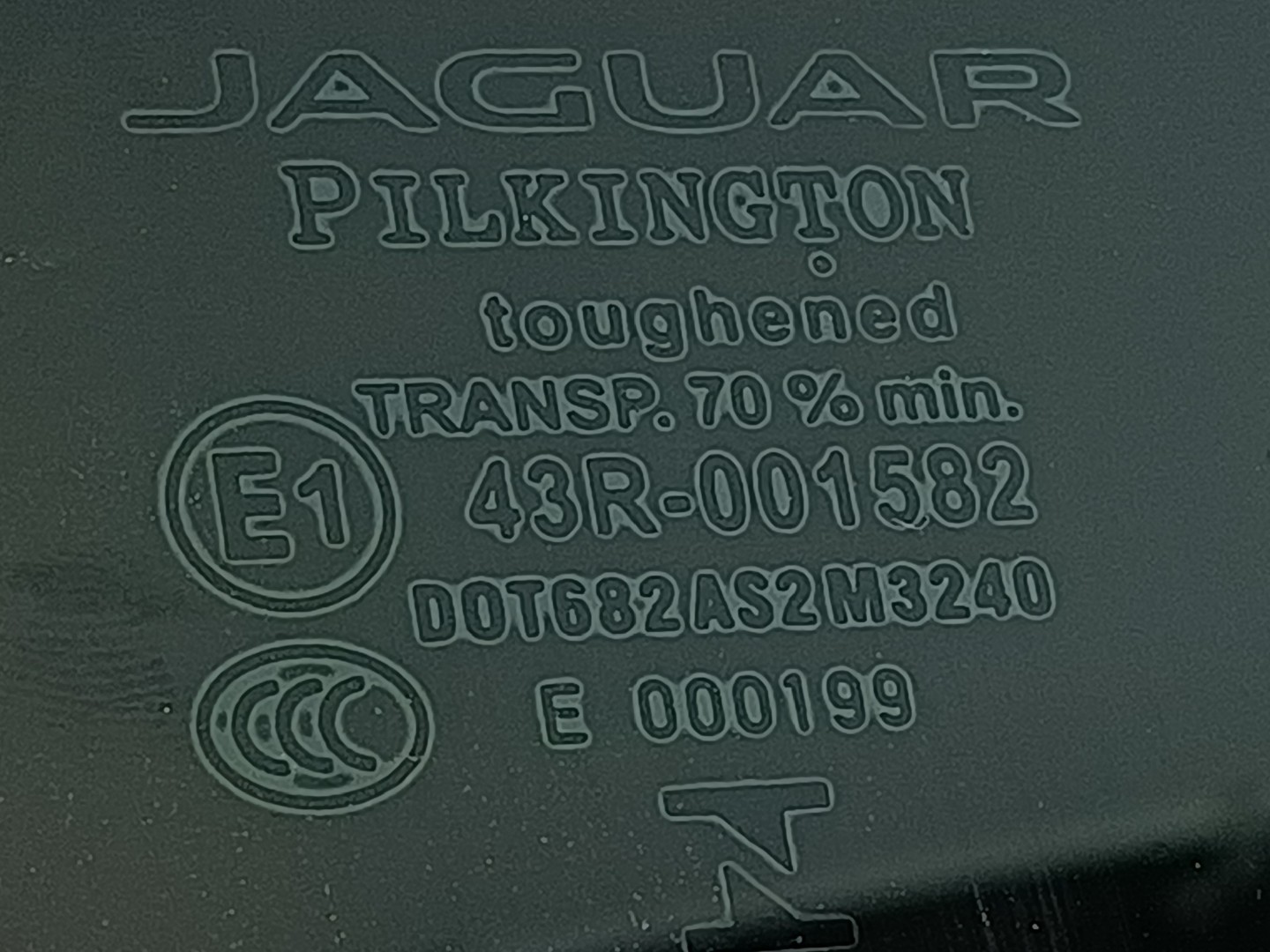 Vetro porta posteriore destra JAGUAR XF (X250) Imagem-1