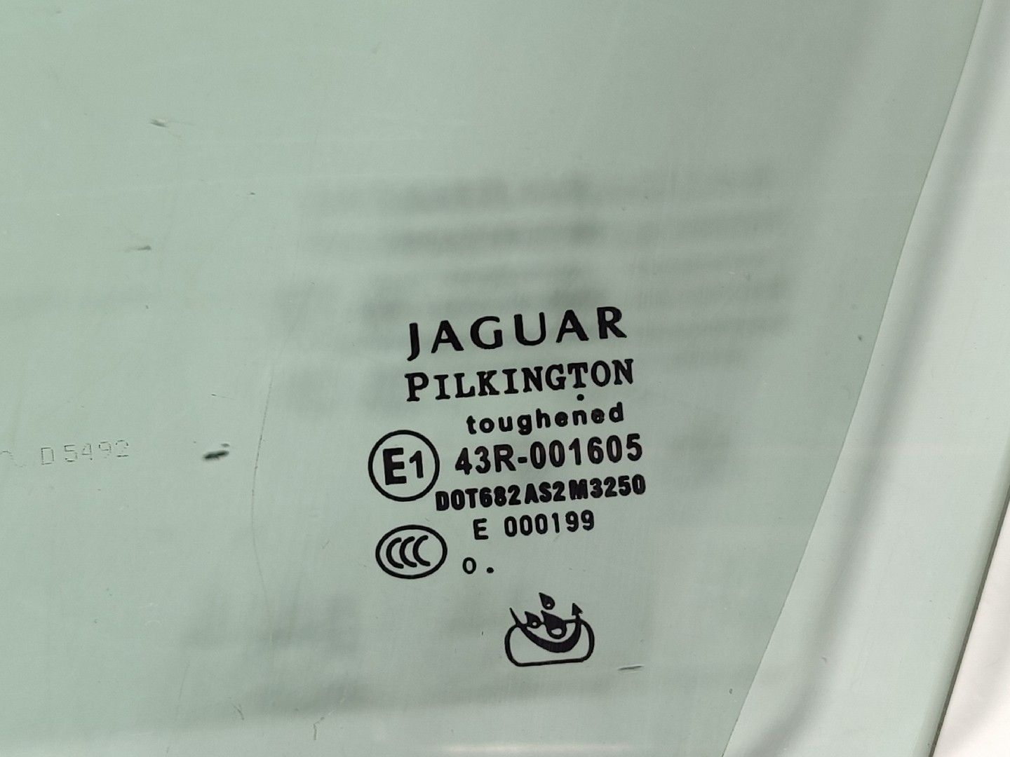 Vetro porta anteriore sinistra JAGUAR XF (X250) Imagem-1