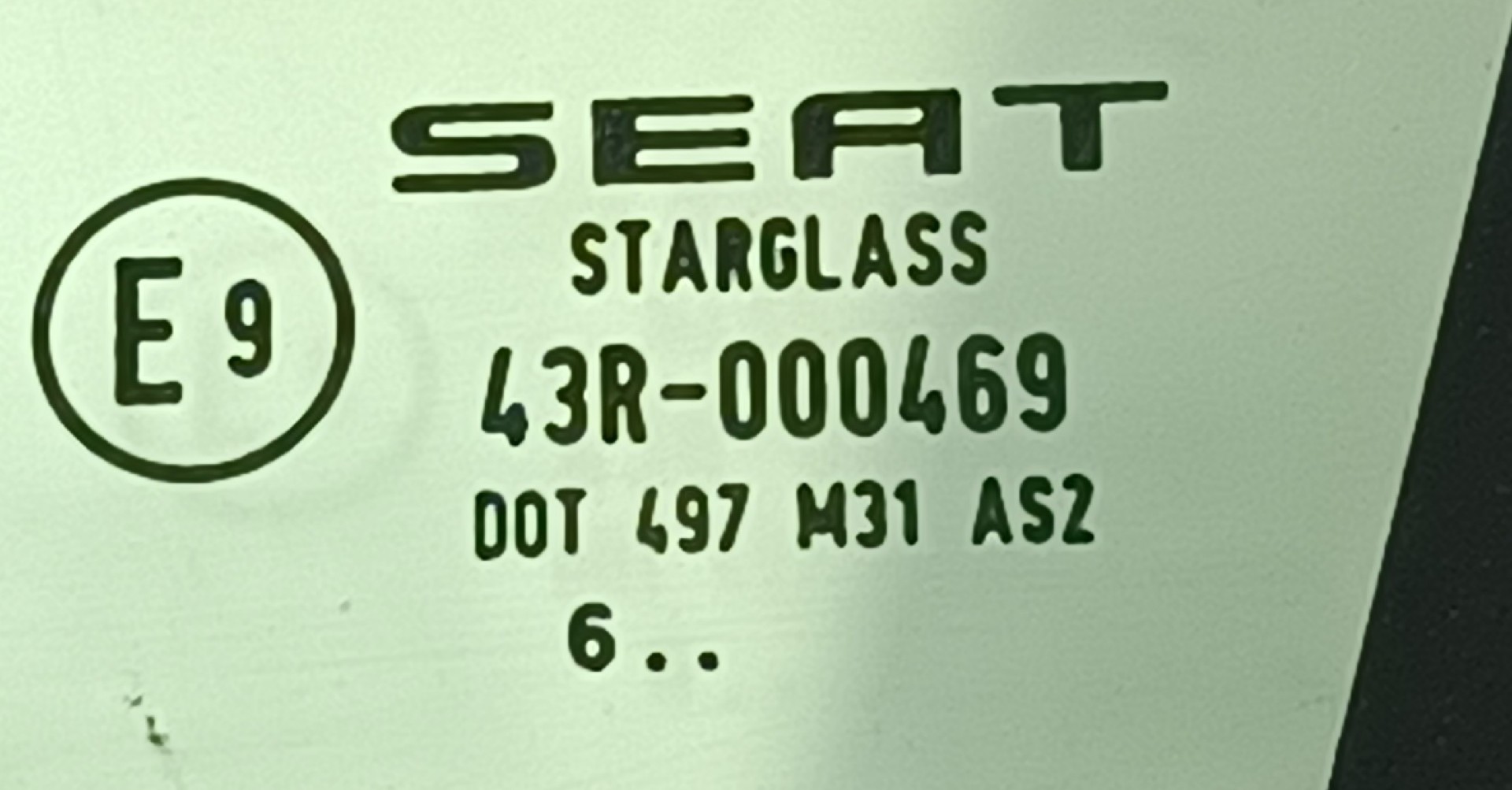 Vetro del pannello anteriore sinistro SEAT Leon (1P1) Imagem-2