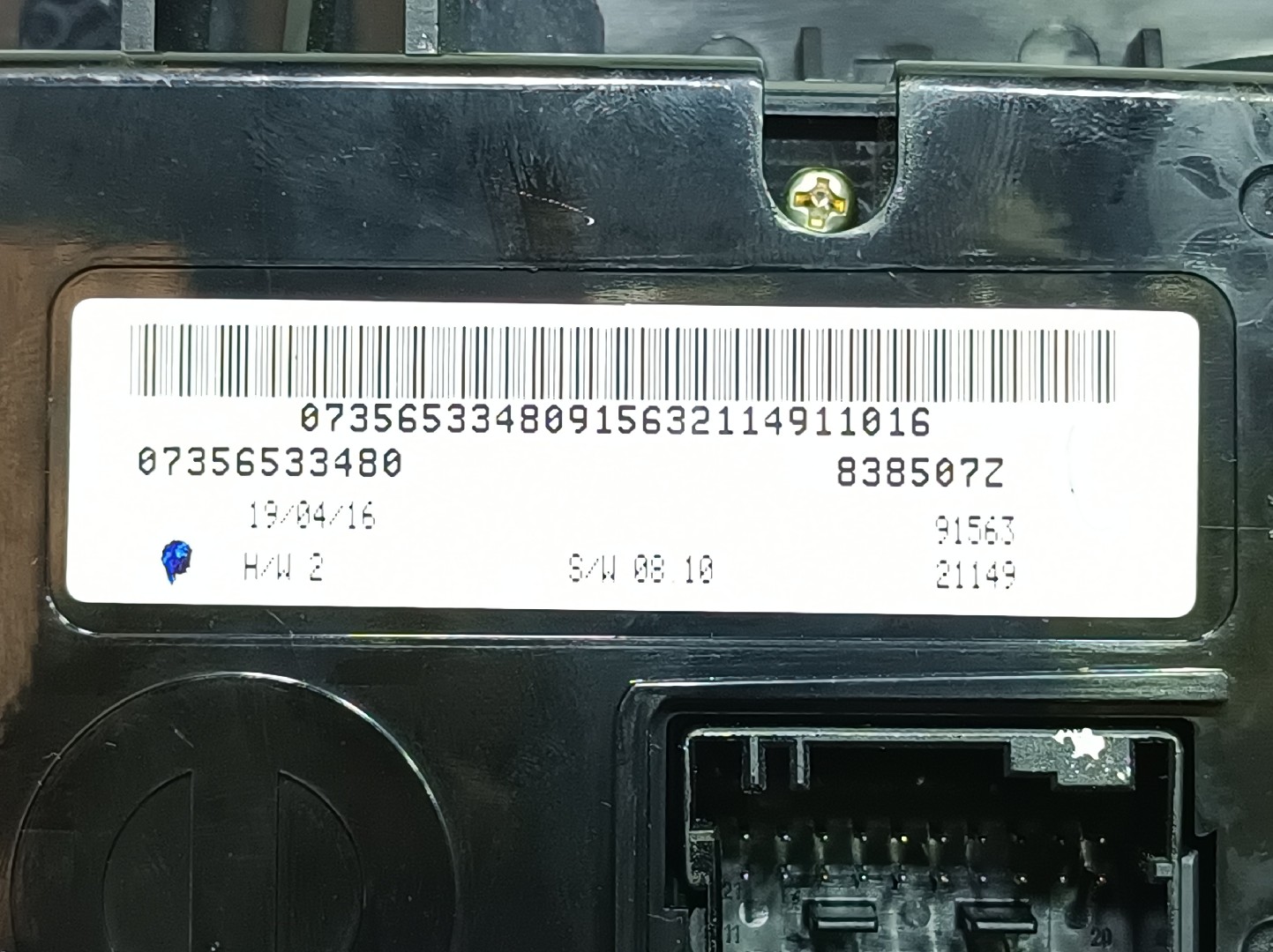 Botão / interruptor do AC FIAT Tipo Hatchback (357_) Imagem-3